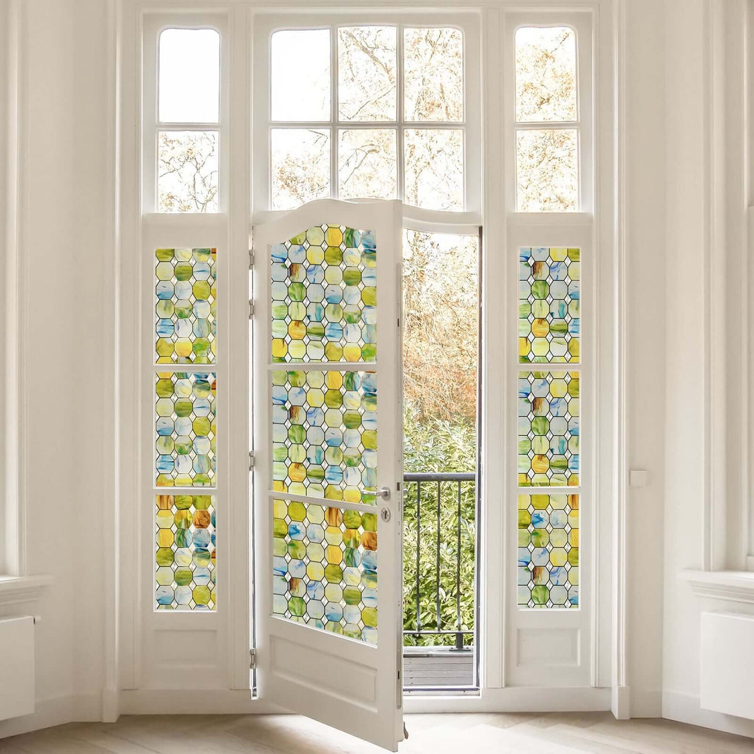 stained glass window film