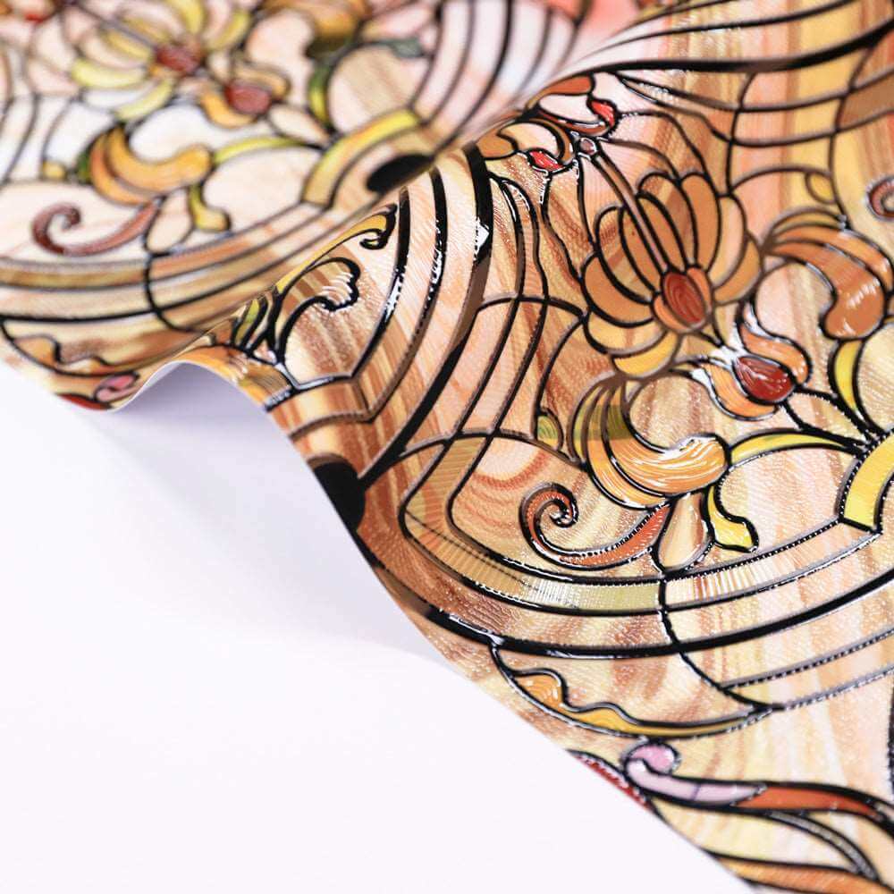 Ironwork Design Glass Accent Window Film