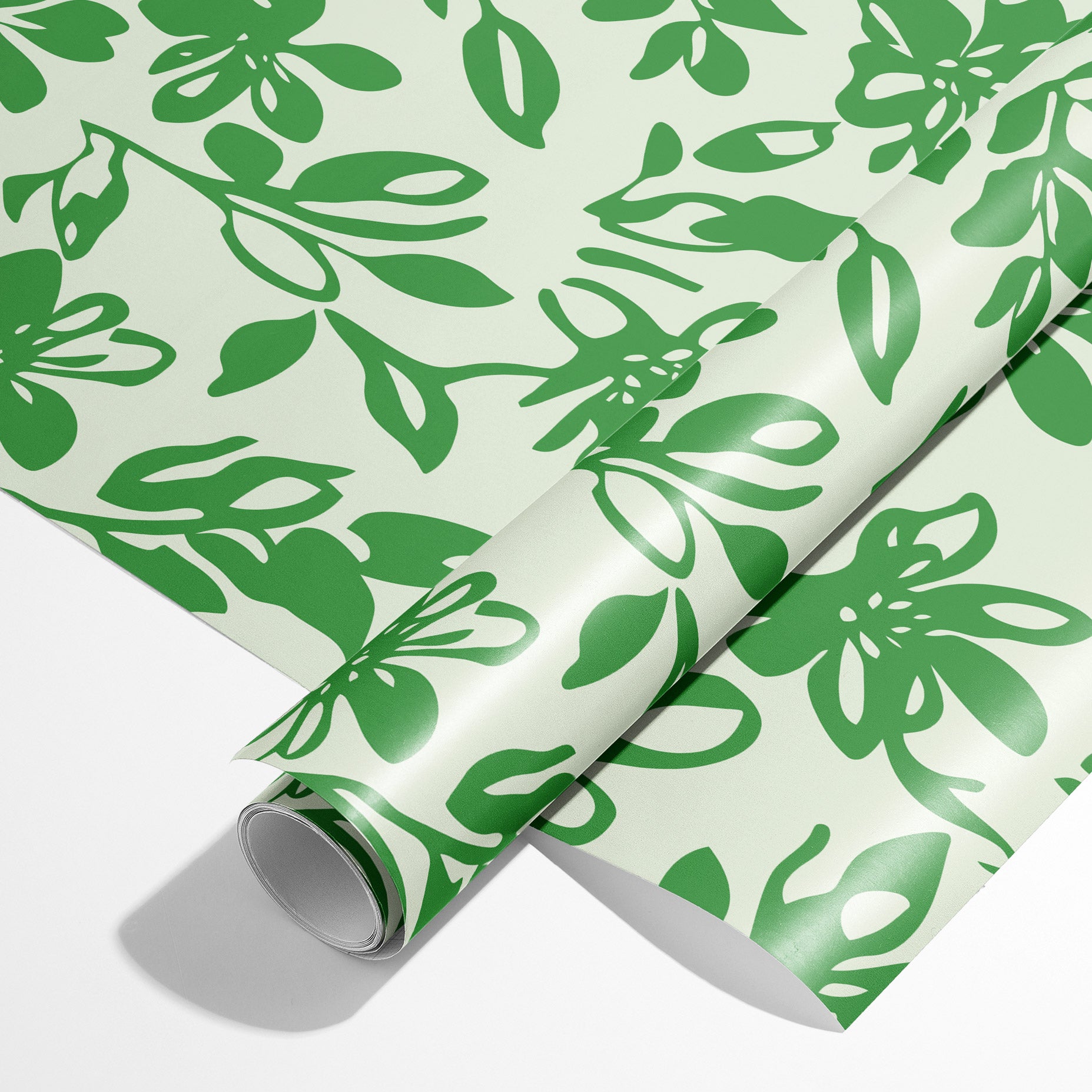 Walanz Tech - Cloth Bold - Line Floral Peel And Stick Wallpaper – Self - Adhesive Vinyl Roll for Accent Walls