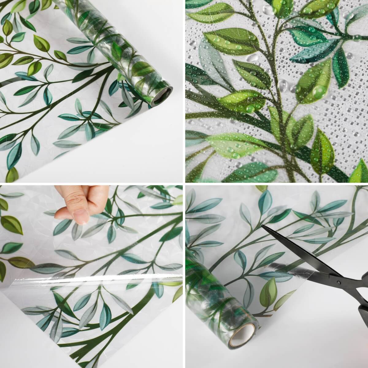 3D Rainbow Crescent Green Vineman anti glare details