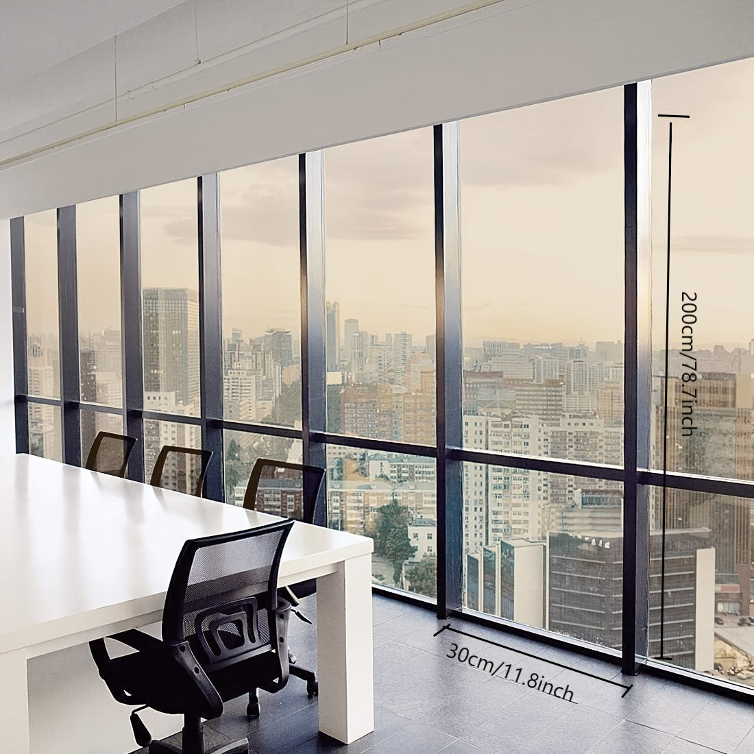 Brown Solar Reflective UV Blocking Window Film