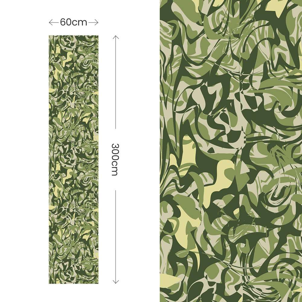 Green Mess Wallpaper