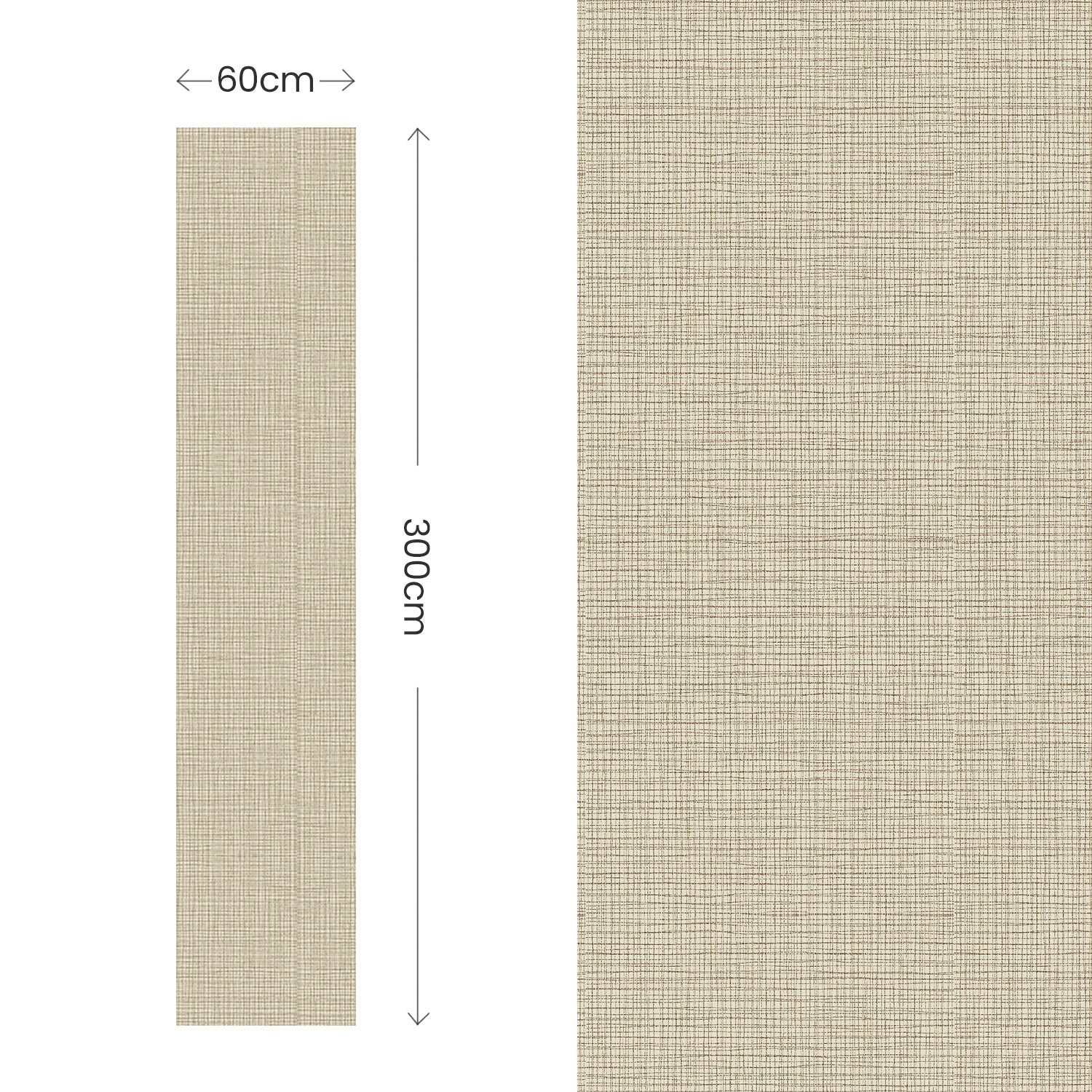 Light Brown Linen Wallpaper