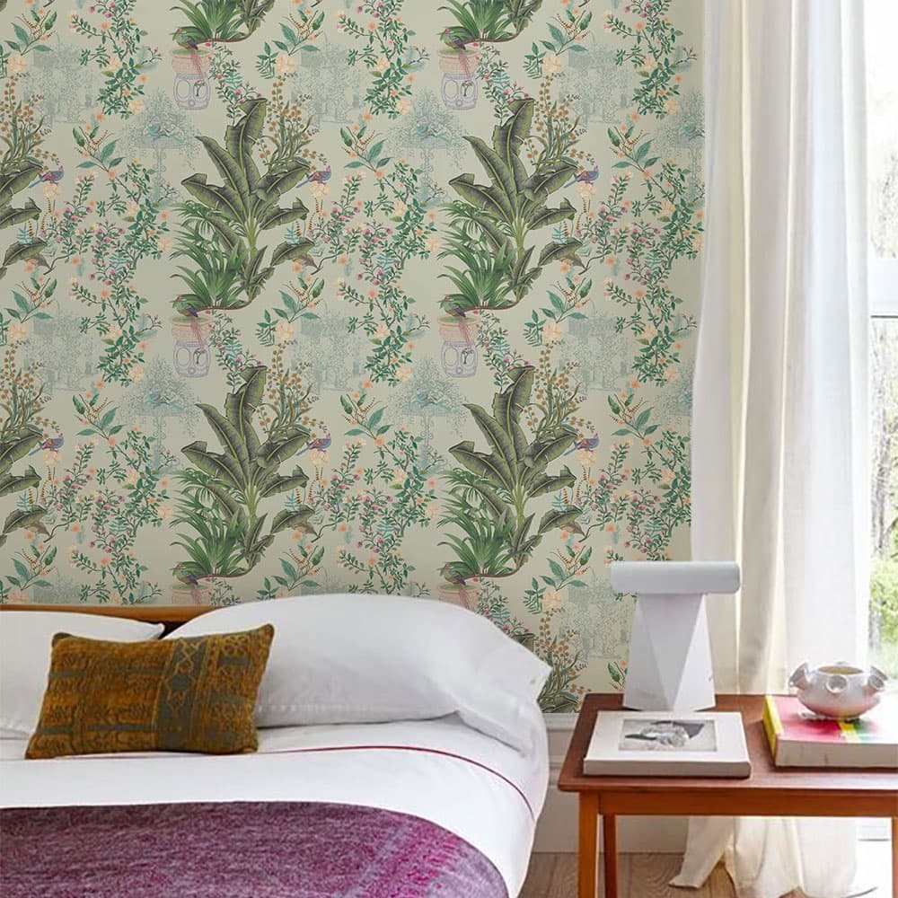 Tropical Reinforest Oasis Peel and Stick Wallpaper.5