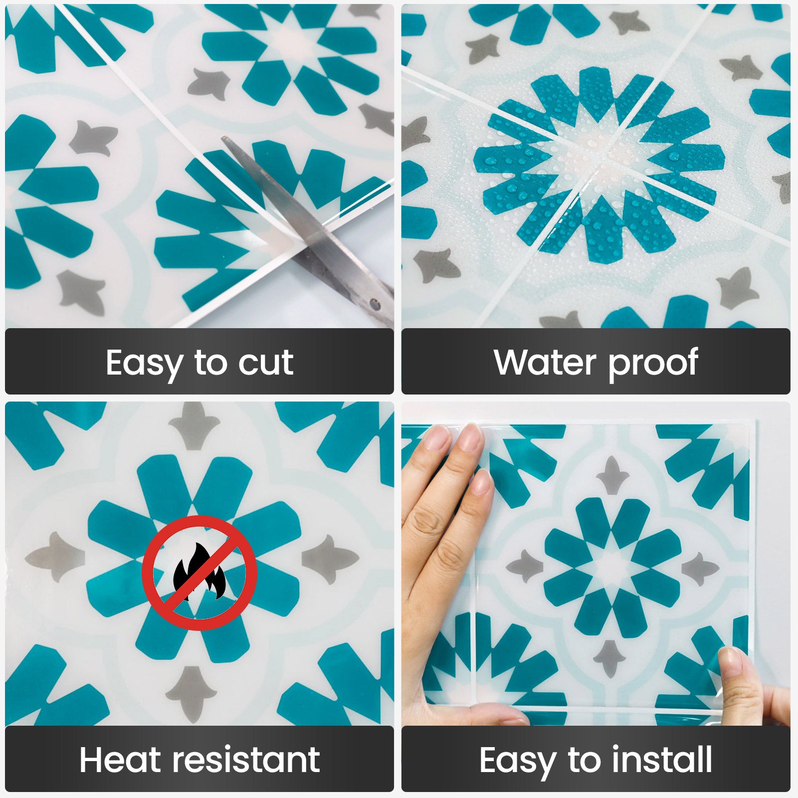 Fancytiles Peel and Stick Tiles for Walls Mirage