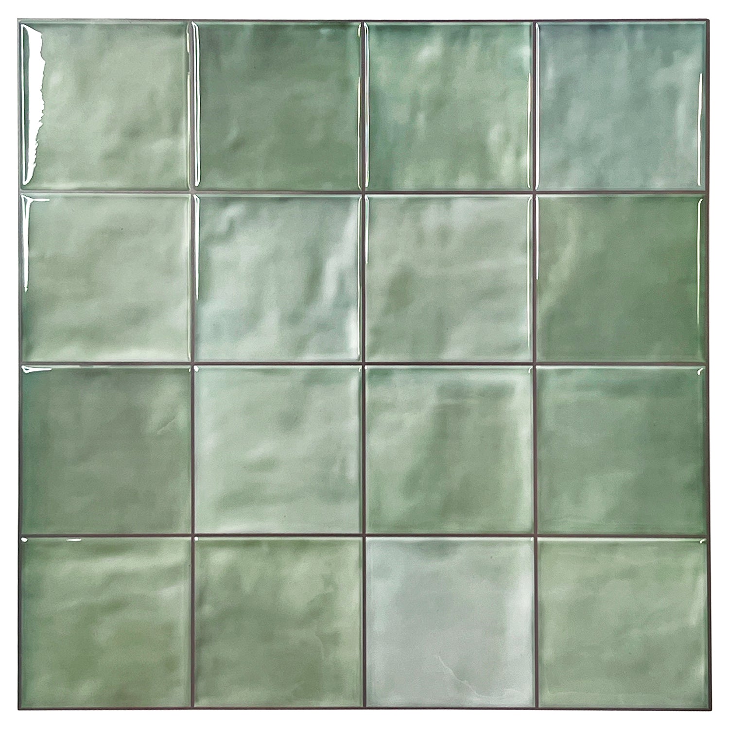 Spring Moss Green Peel & Stick Backsplash Tile | Fancytiles