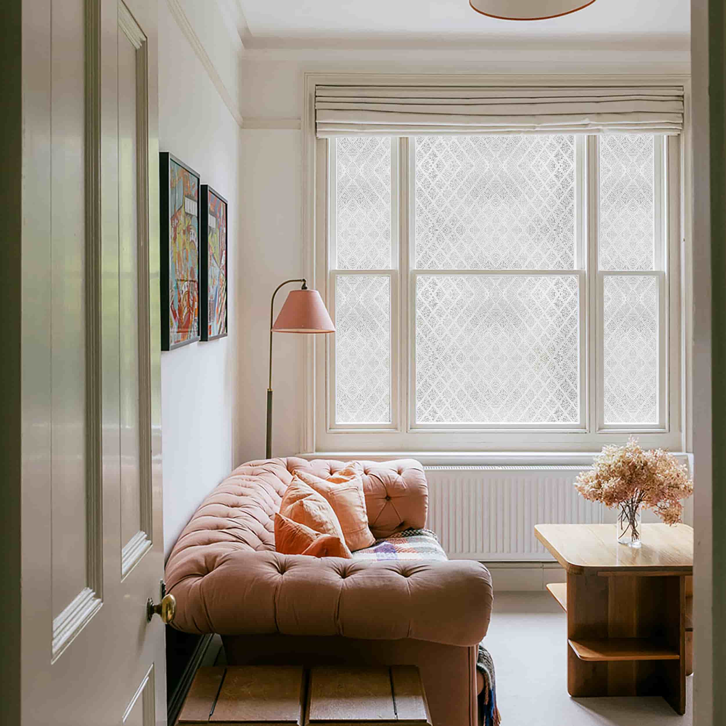 Feather of Light Stained Glass Decorative Window Film