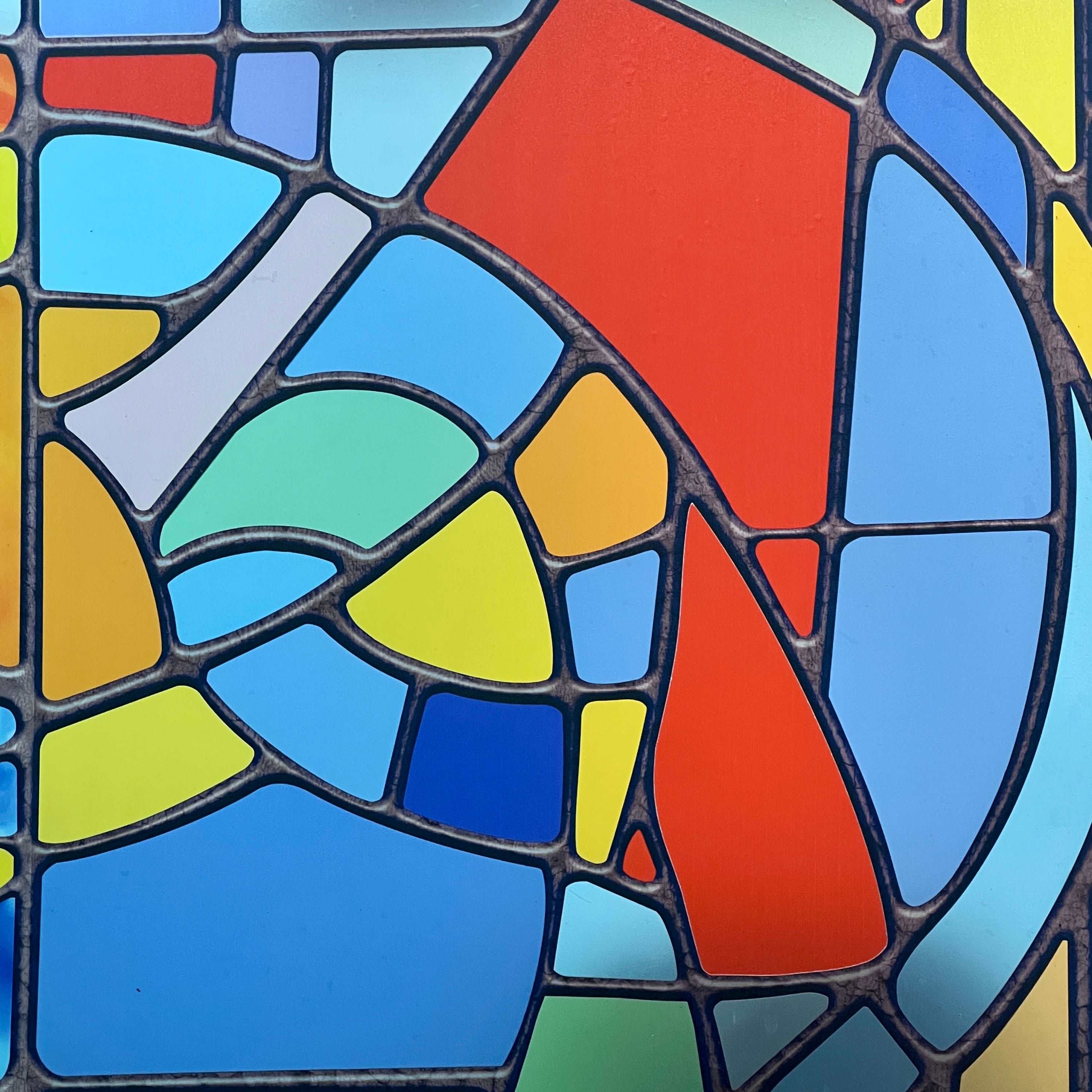 Picasso Stained Glass Decorative Window Film