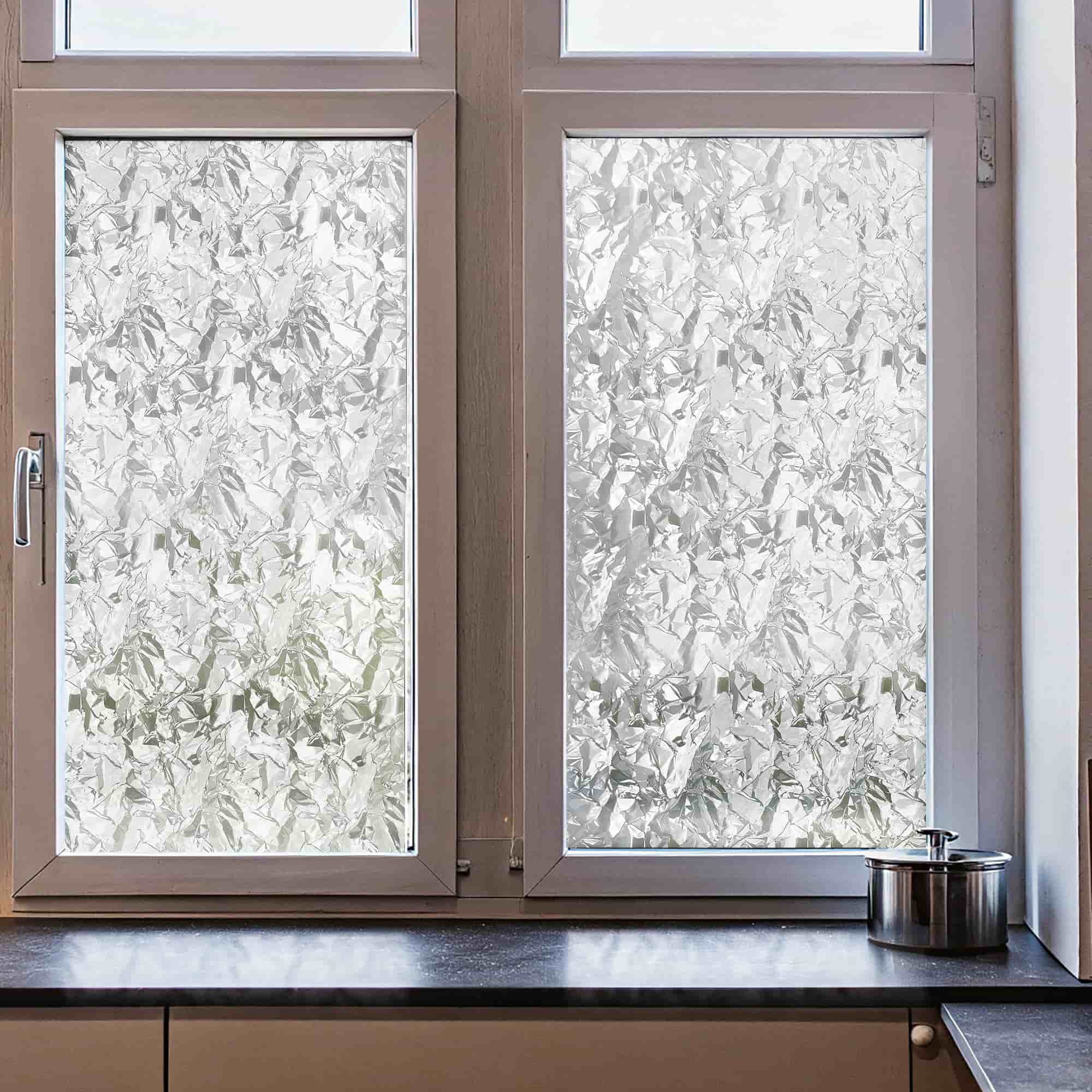 Iced Crystal Stained Glass Decorative Window Film