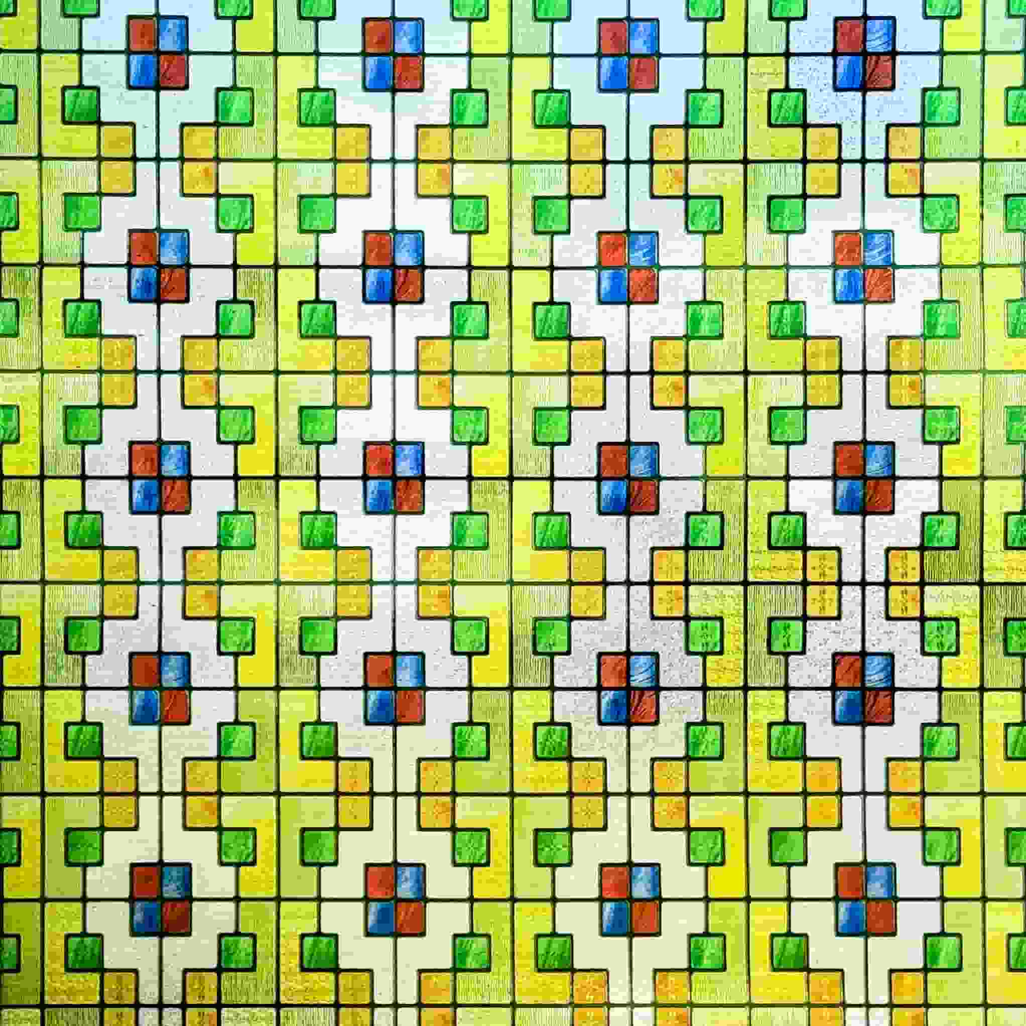 Magnolia Hall Stained Glass Decorative Window Film