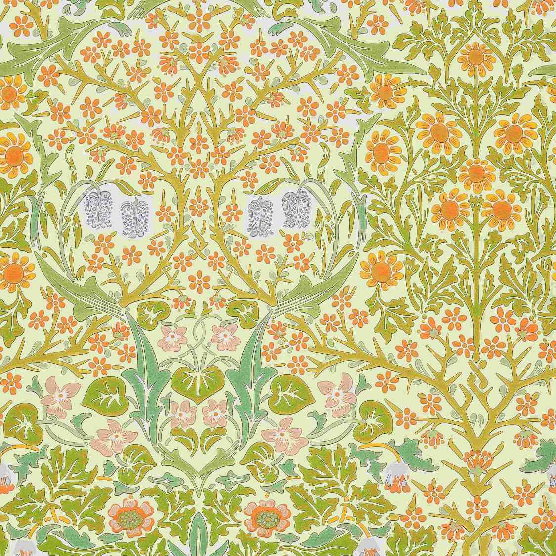 Springtime in Bloom Throw Blanket - Botanical & Floral Design