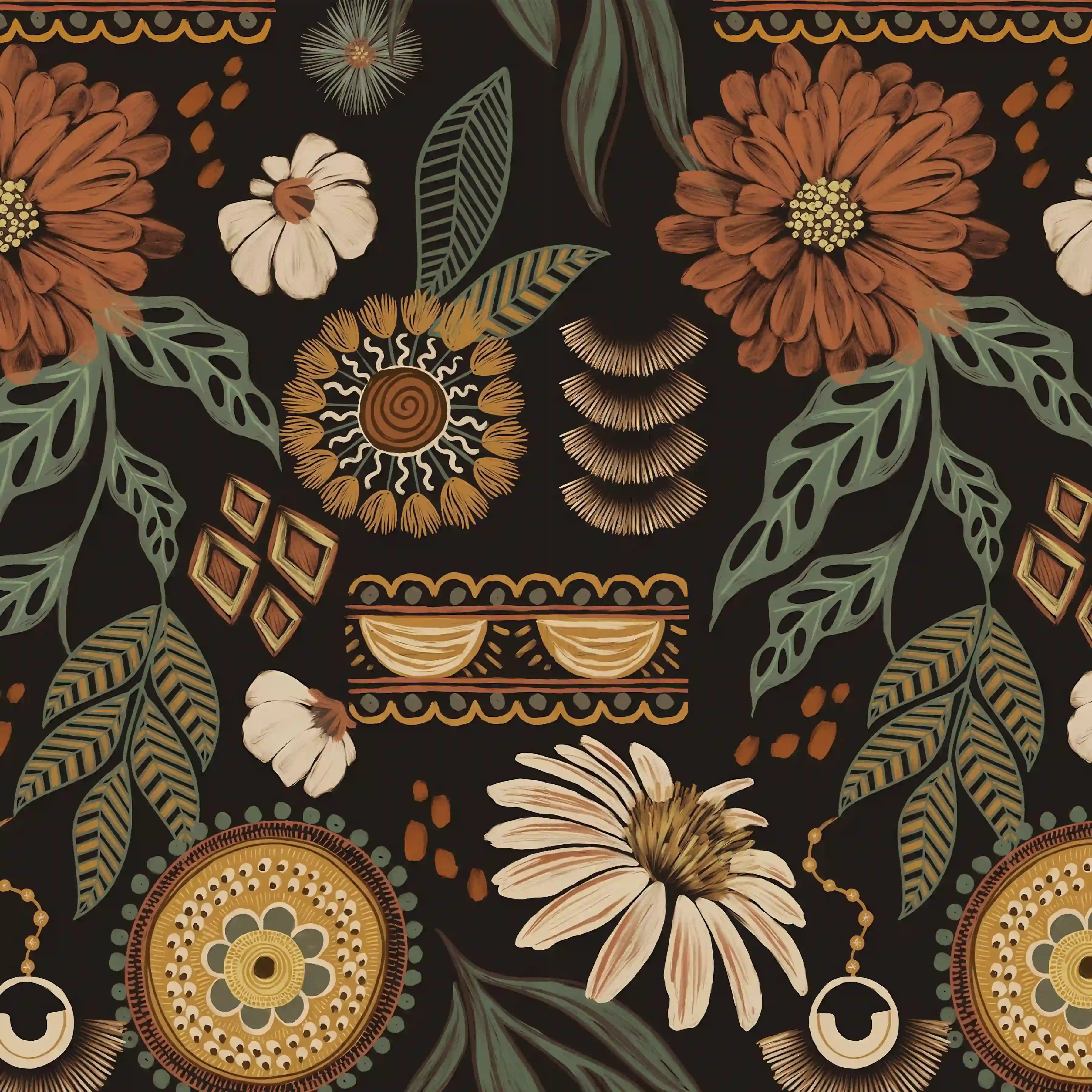 Vintage Botanical Decorative Wall Art Poster - Nature Inspired Art