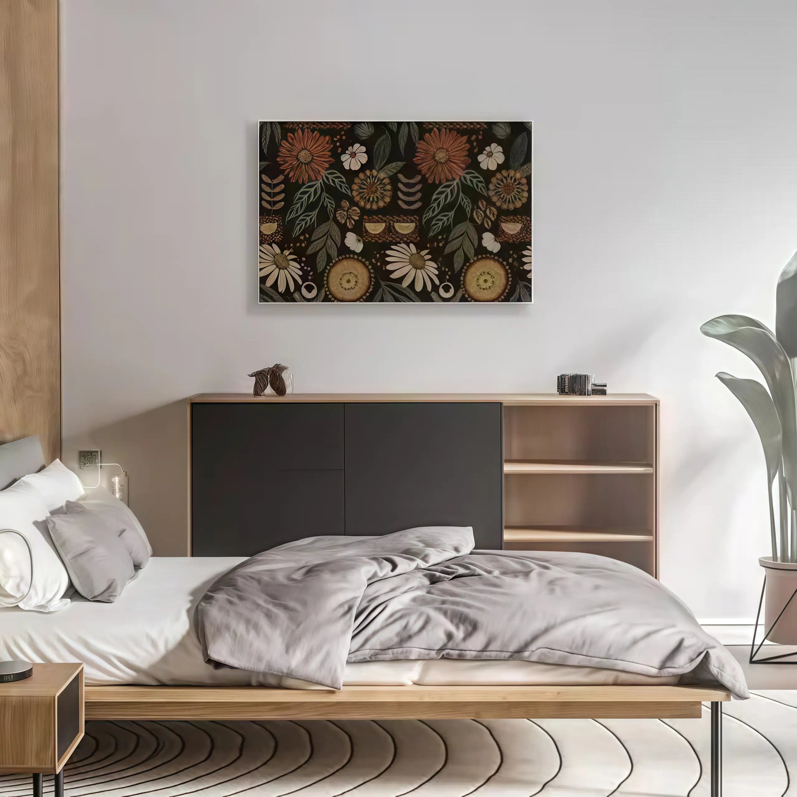 Vintage Botanical Decorative Wall Art Poster - Nature Inspired Art