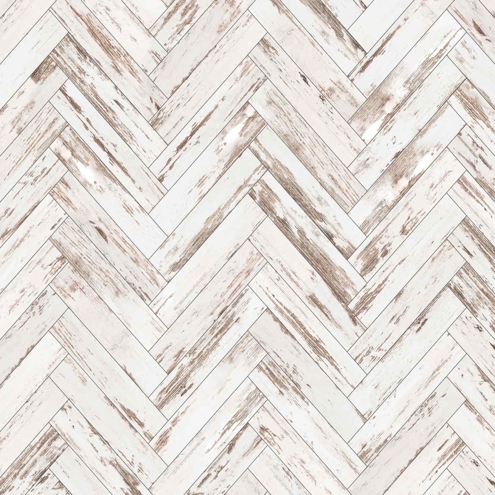 Fancyfix White Ash Herringbone Wallpaper.2