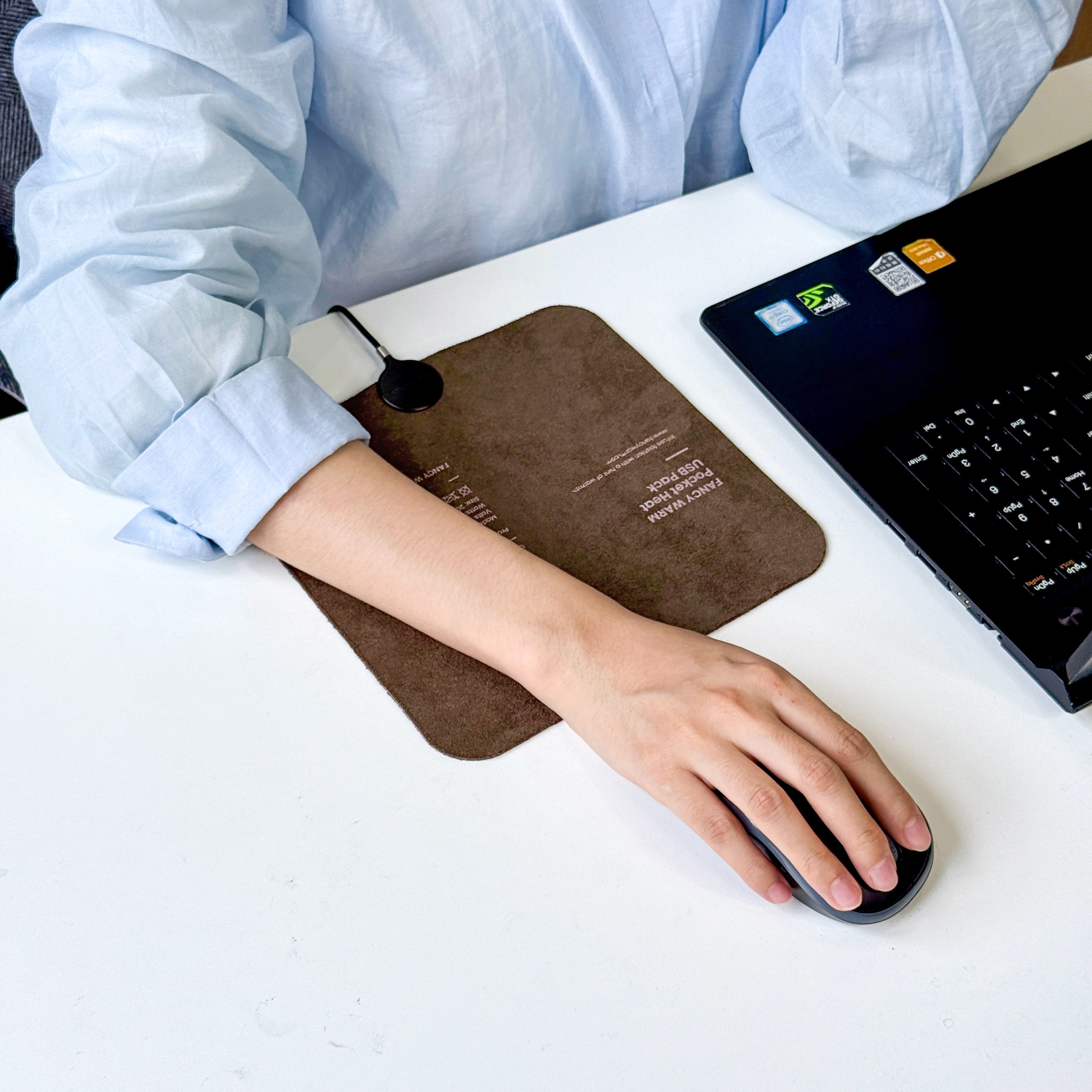 Tozia Portable Heating Pad 0.26lb Weighted | USB Electric Heating Pad