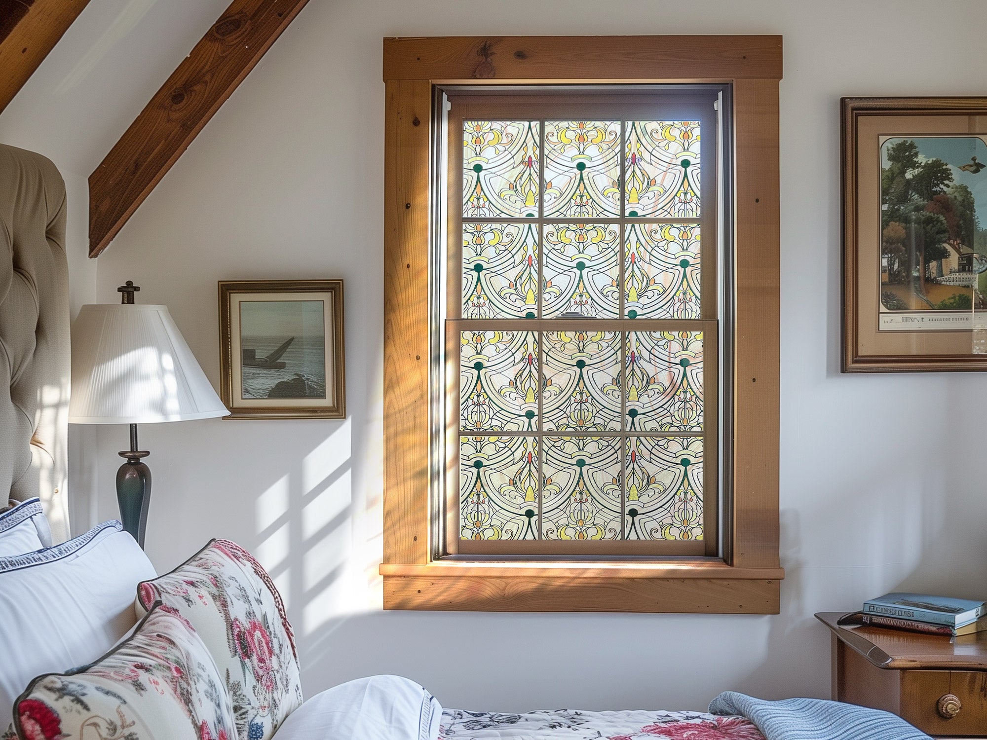 Ironwork Design Glass Accent Window Film