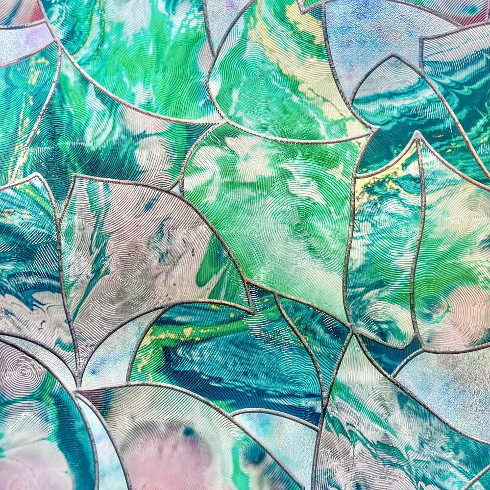 Whispering Dreams Stained Glass Window Film