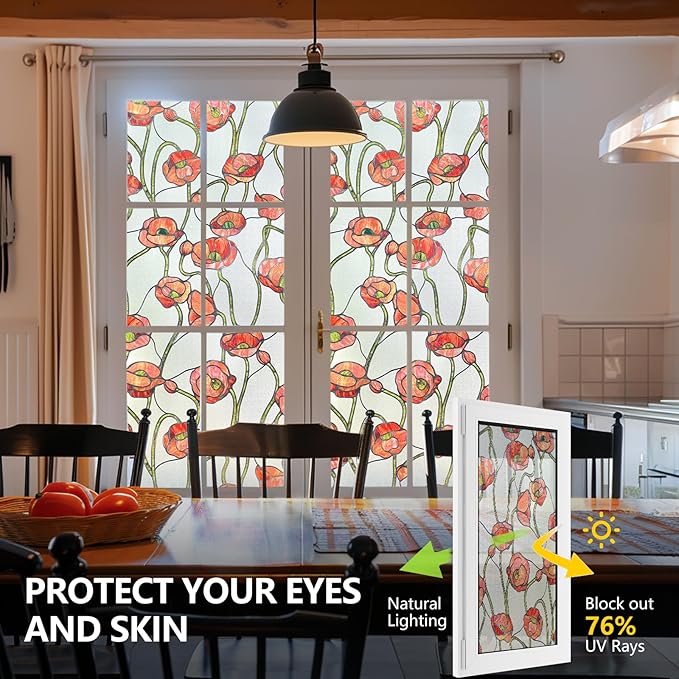 DIY: Transform Your Space with Stained Glass Window Film