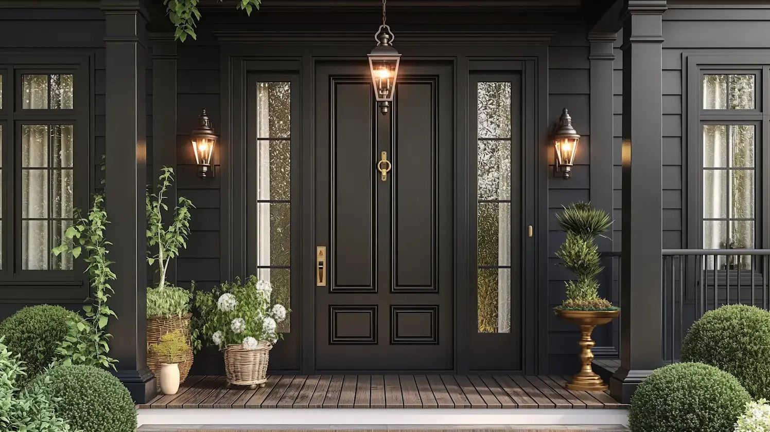 Front Door Sidelight Privacy Ideas: Stylish Ways to Add Light Without Losing Privacy