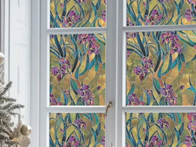 Stained Glass Window Film: Transform Any Window with Color, Privacy & Style