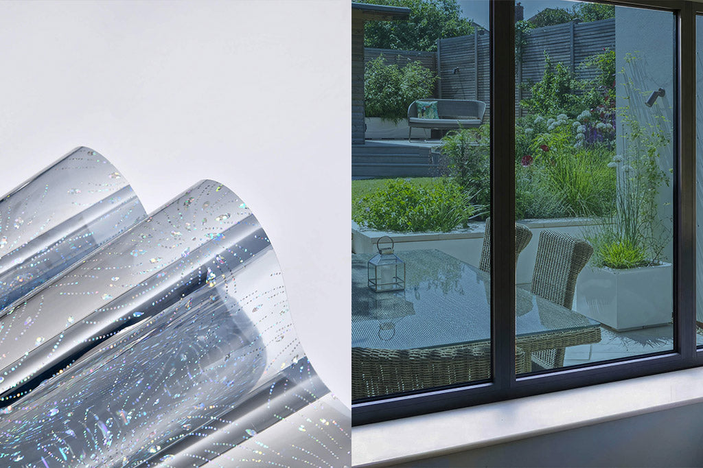 What's the difference between static film/adhesive/ starry solar film's?