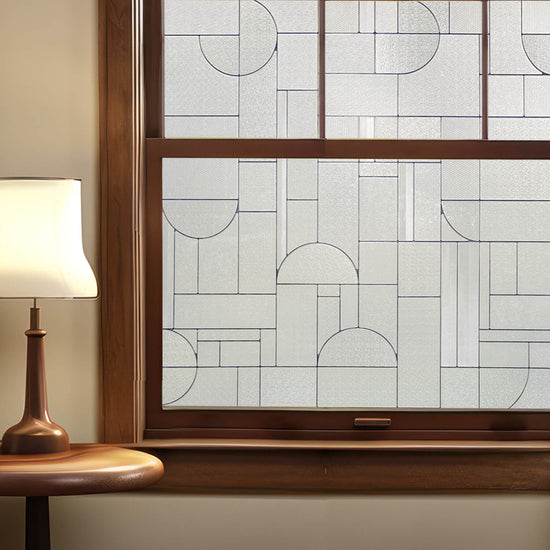 Time Capsule Stained Glass Decorative Window Film