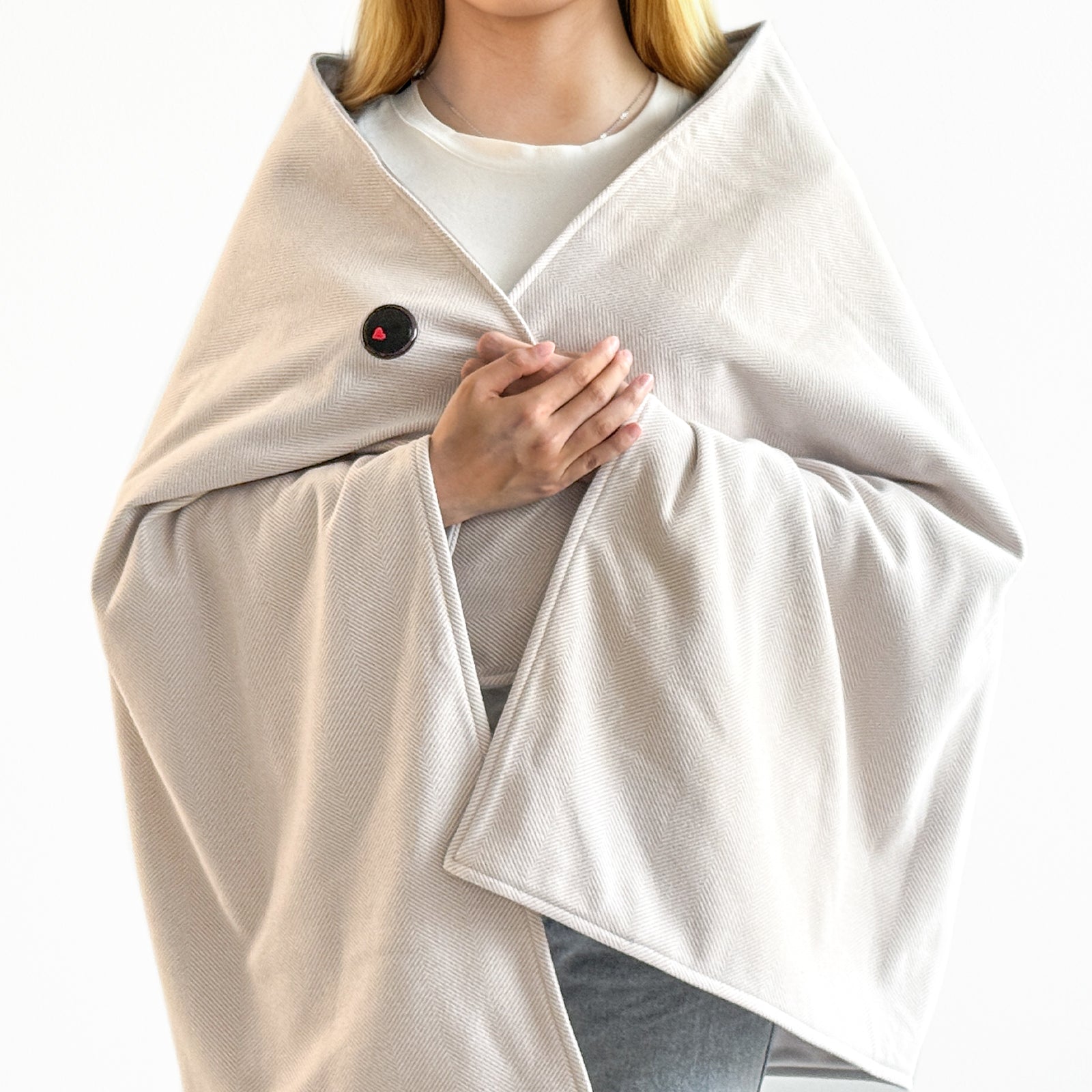 Tozia Cordless Electric Heated Blanket – Battery‑Operated for Indoor & Outdoor Use
