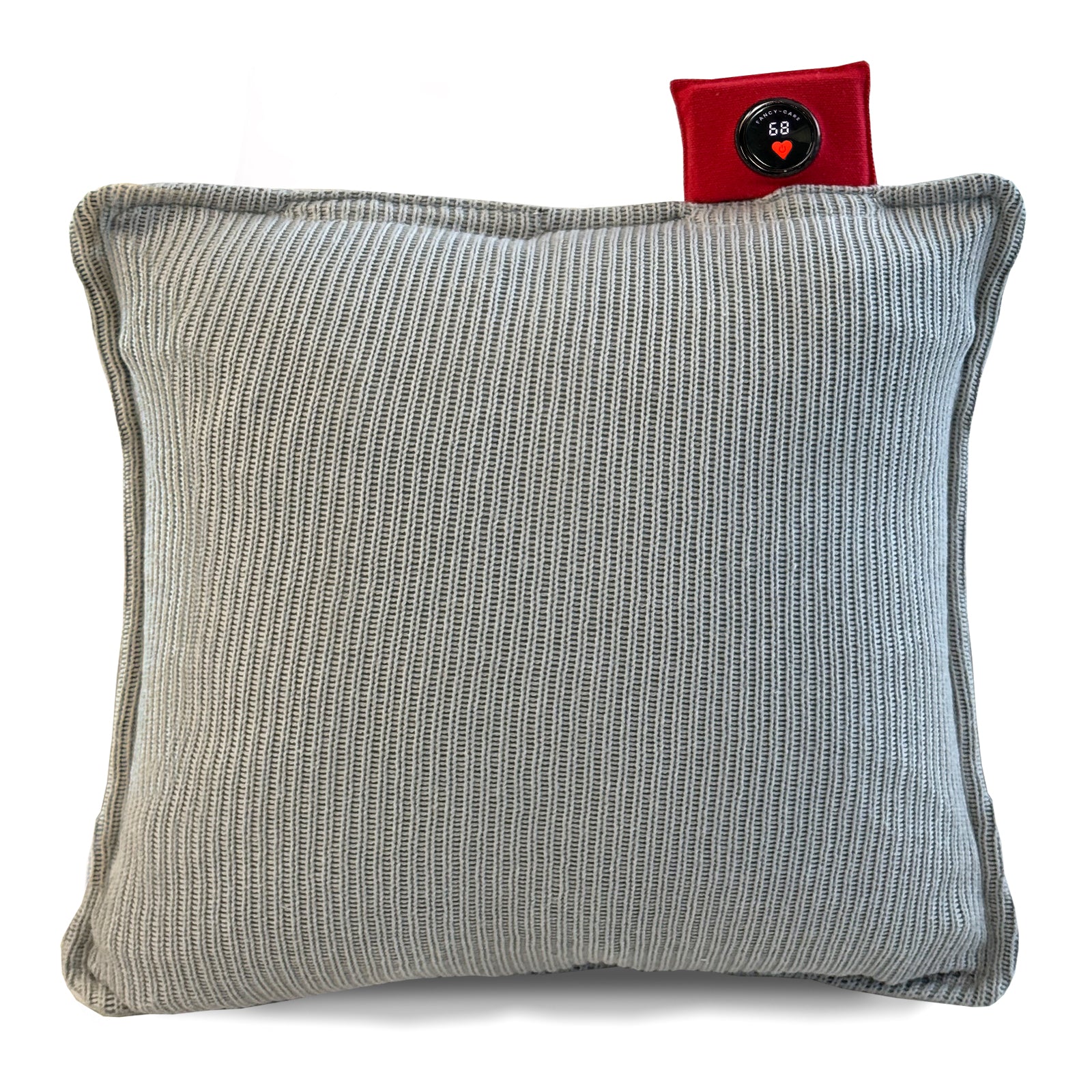 Heated Cushion | Knitted | Graphene Electric Pillow for Home & Office Warmth