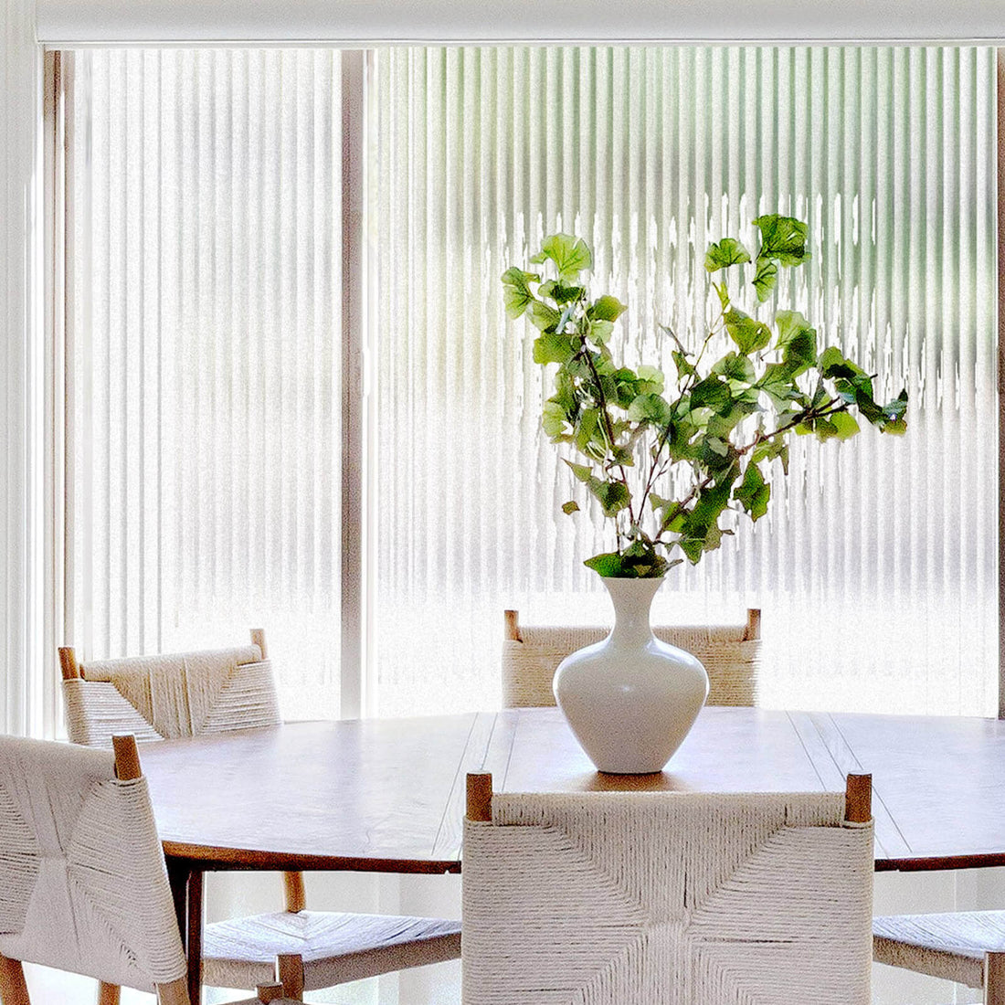 Reeded Glass Window Film-Fancyfix – Fancyfix Home Decor