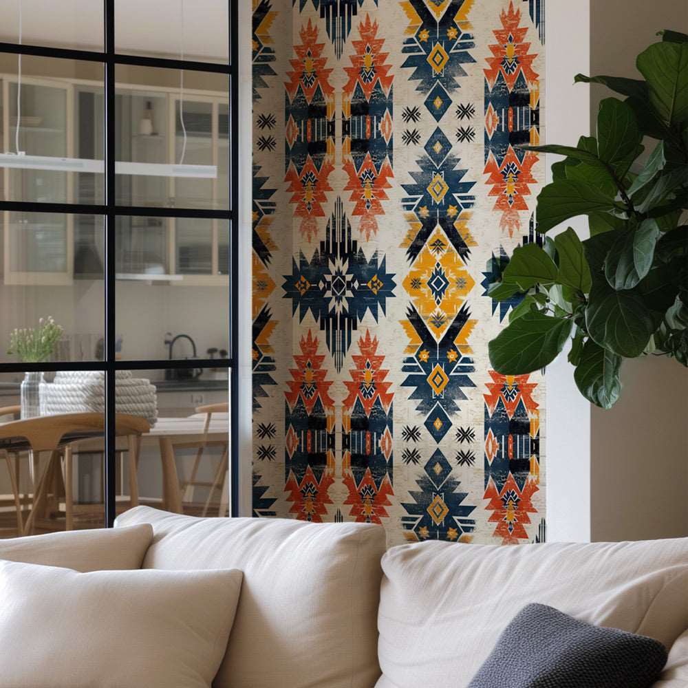 Ethnic Patterns Wallpaper