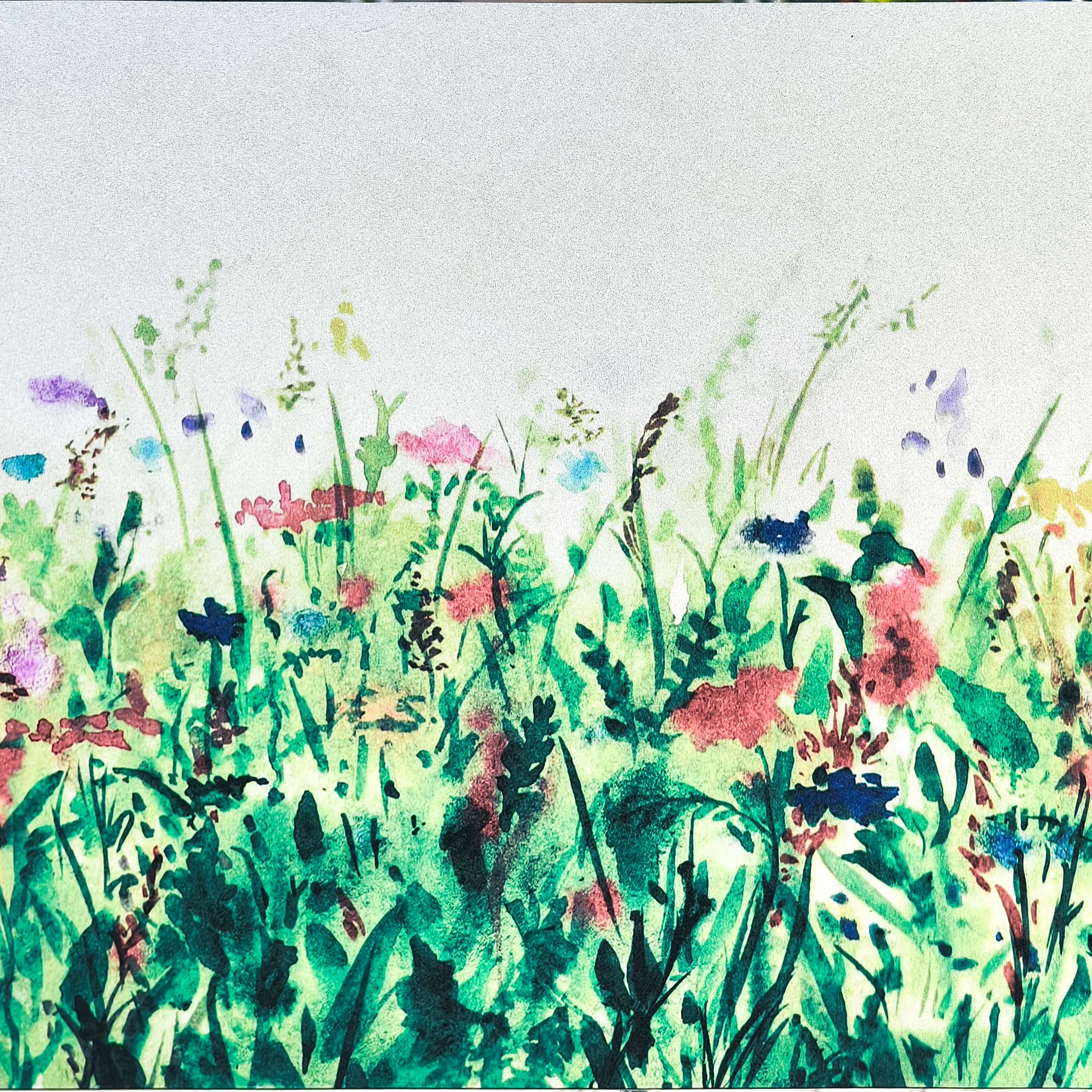 Blooming Wilds Stained Glass Decorative Window Film