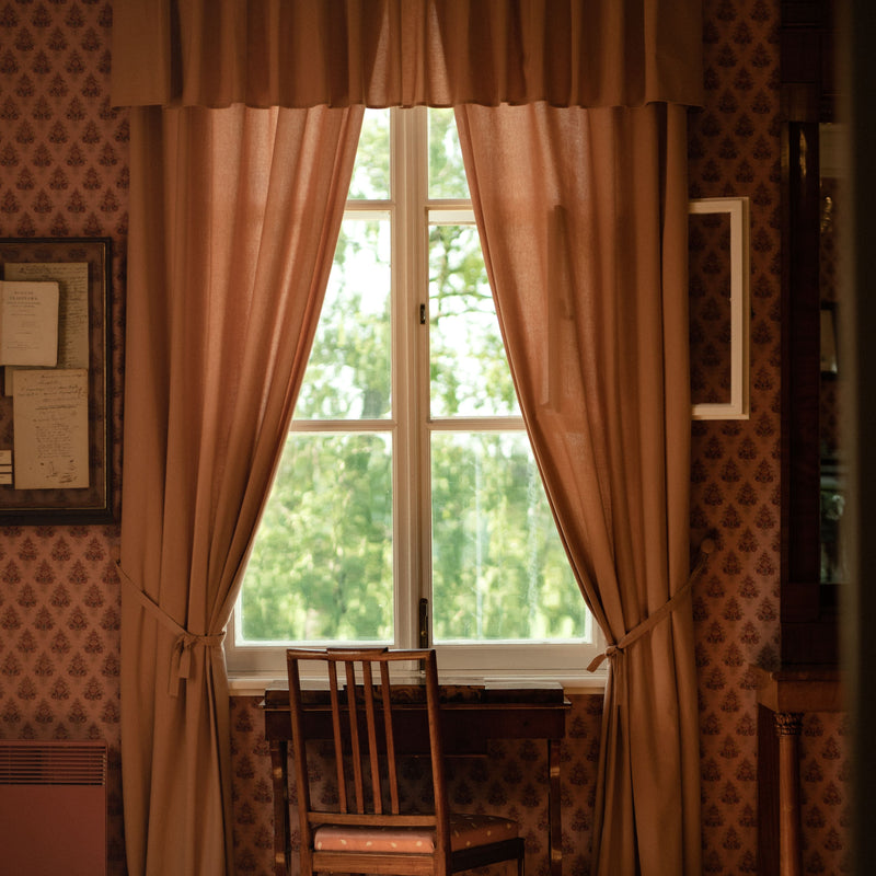 curtains and blinds block more natural light than frosted window film