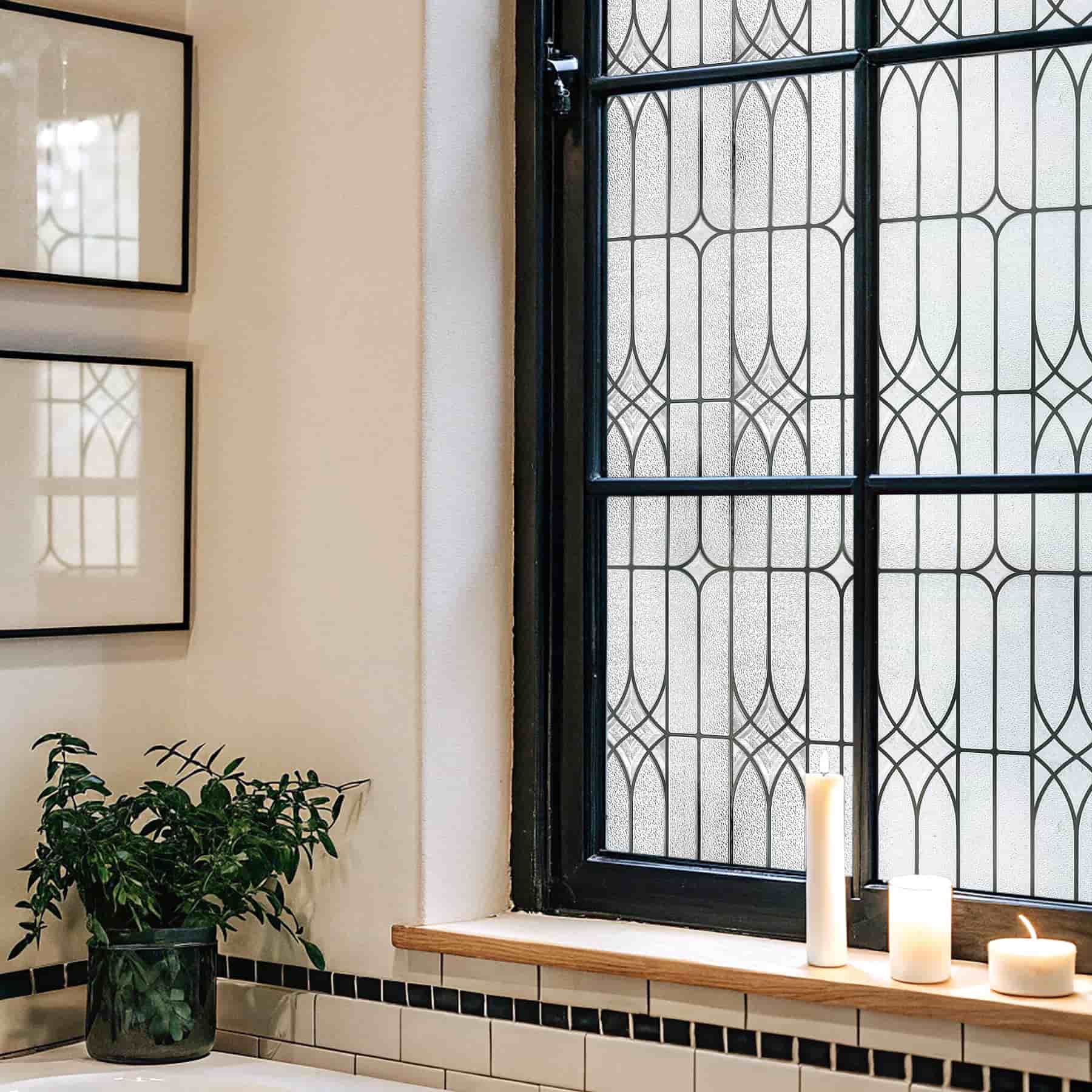 Dusseldorf Stained Glass Decorative Window Film