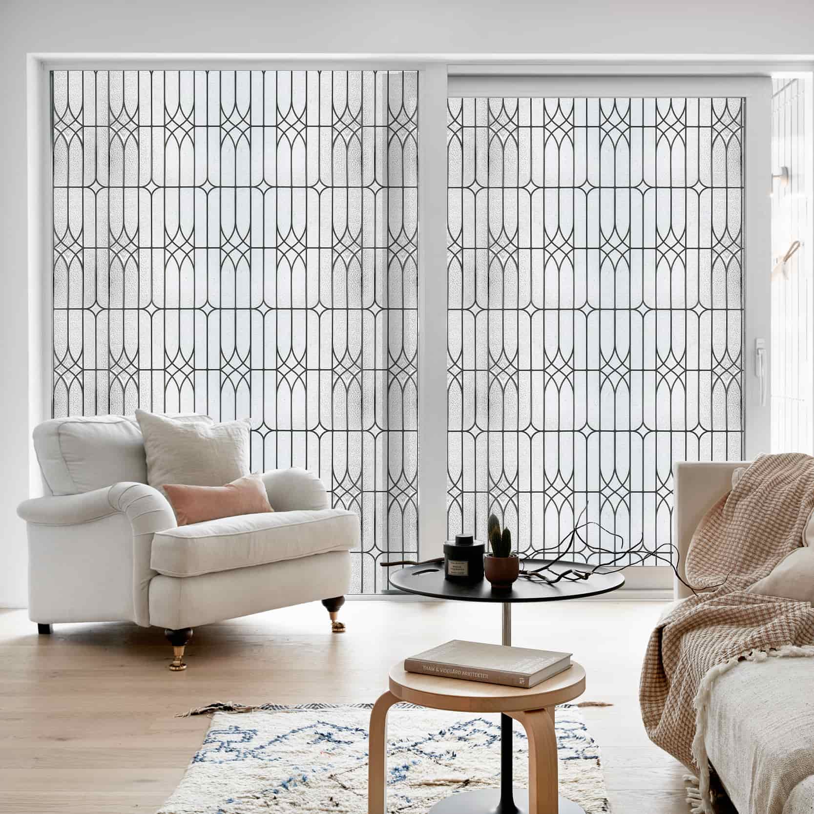 Dusseldorf Stained Glass Decorative Window Film