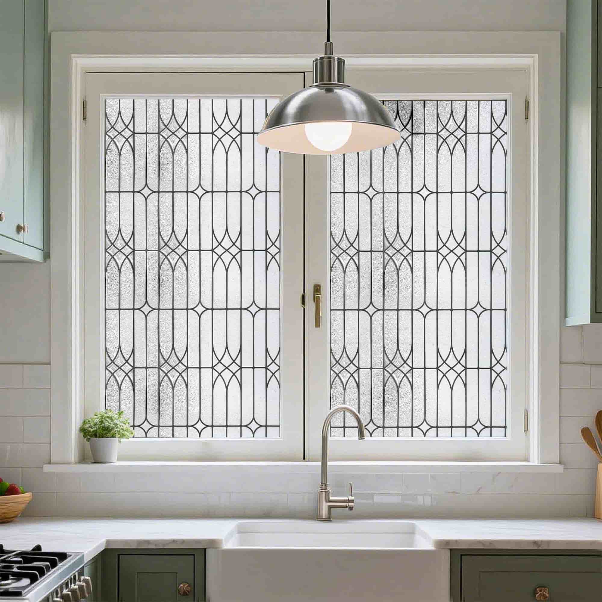 Dusseldorf Stained Glass Decorative Window Film