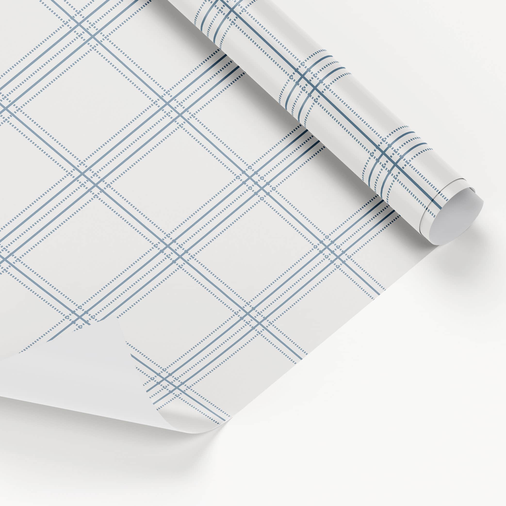 Fancyfix Blue Flow Linearity Peel and Stick Wallpaper.3