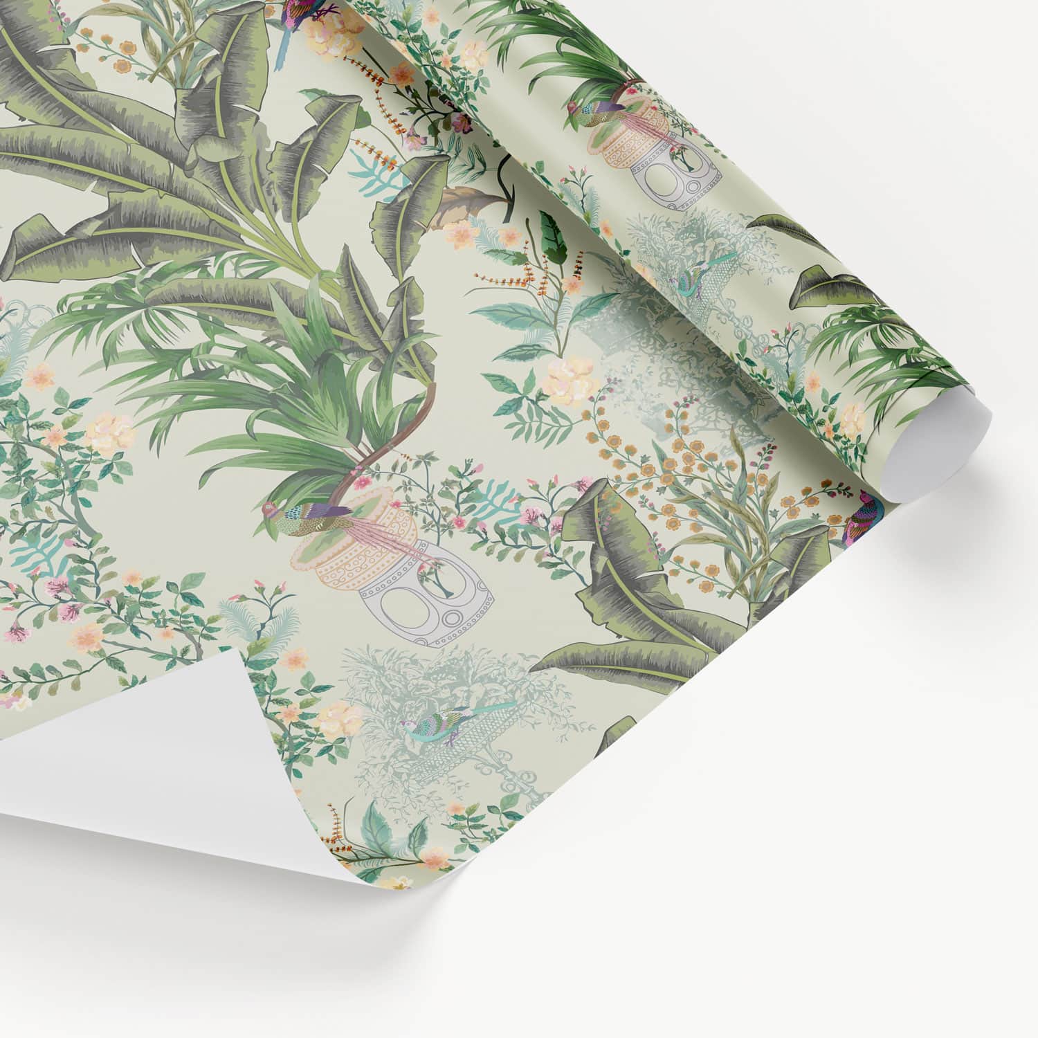 Tropical Reinforest Oasis Peel and Stick Wallpaper.3