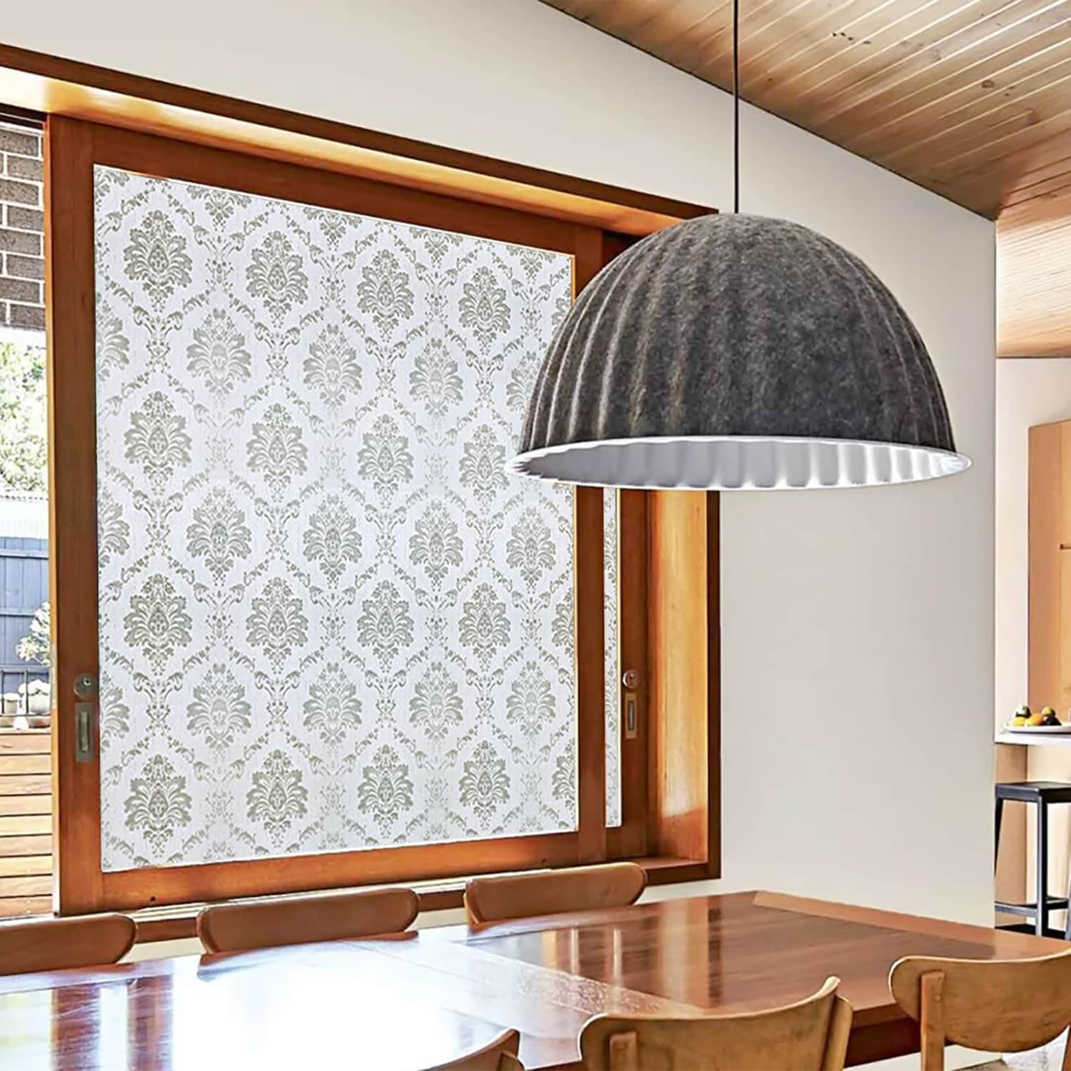 Floral Lycoris Elegance Stained Glass Decorative Window Film