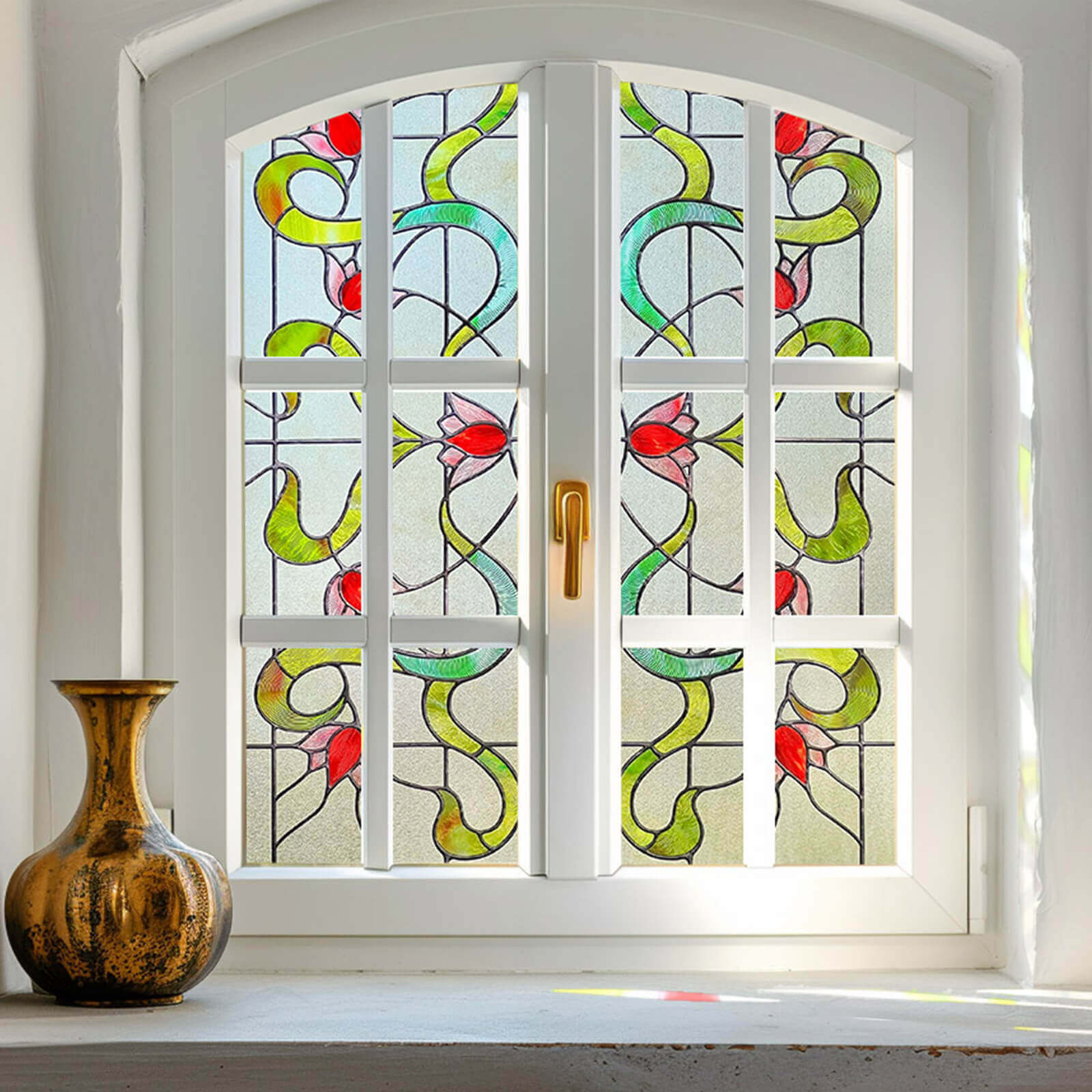 Eden Stained Glass Decorative Window Film