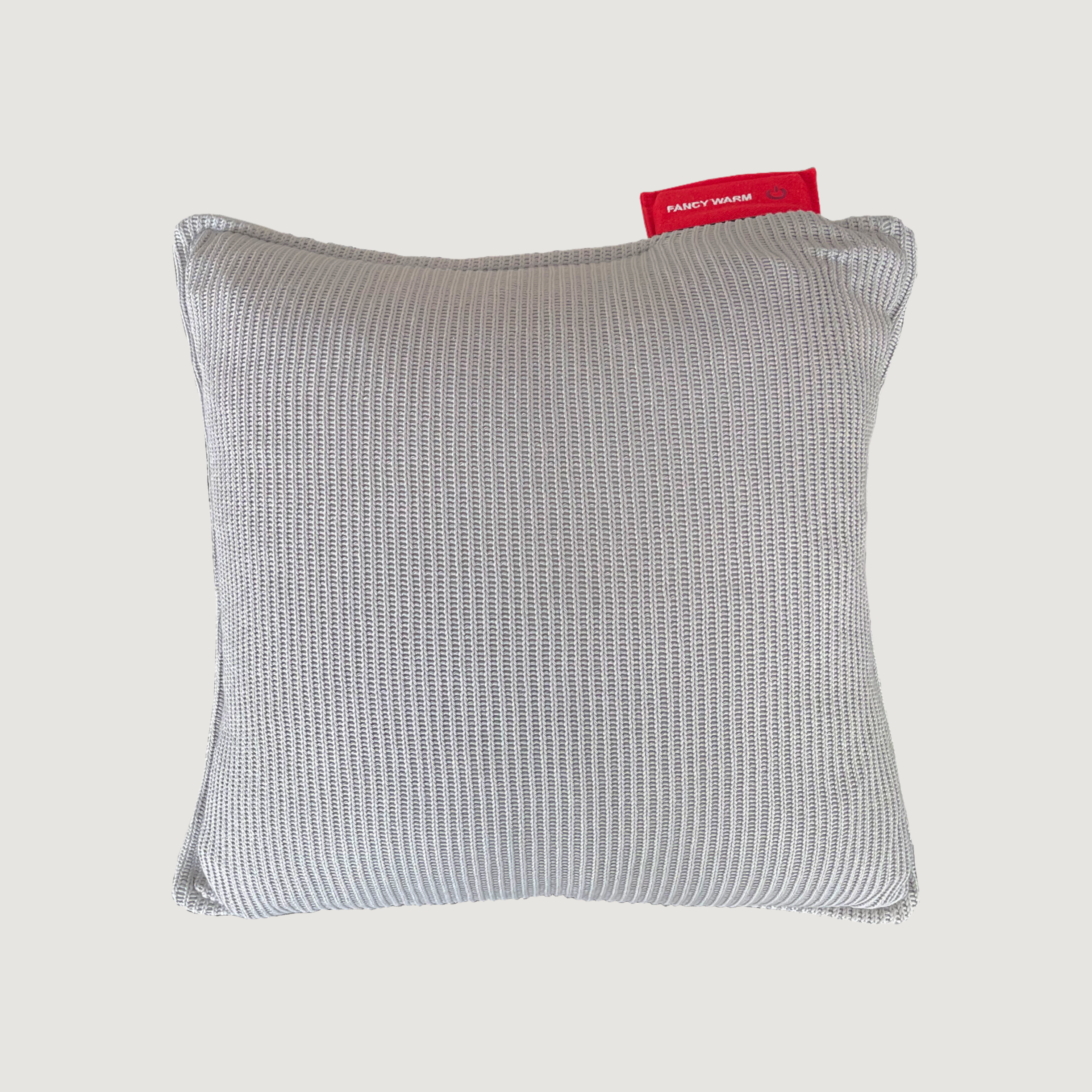 Heated Cushion | Knitted | Graphene Electric Pillow for Home & Office Warmth