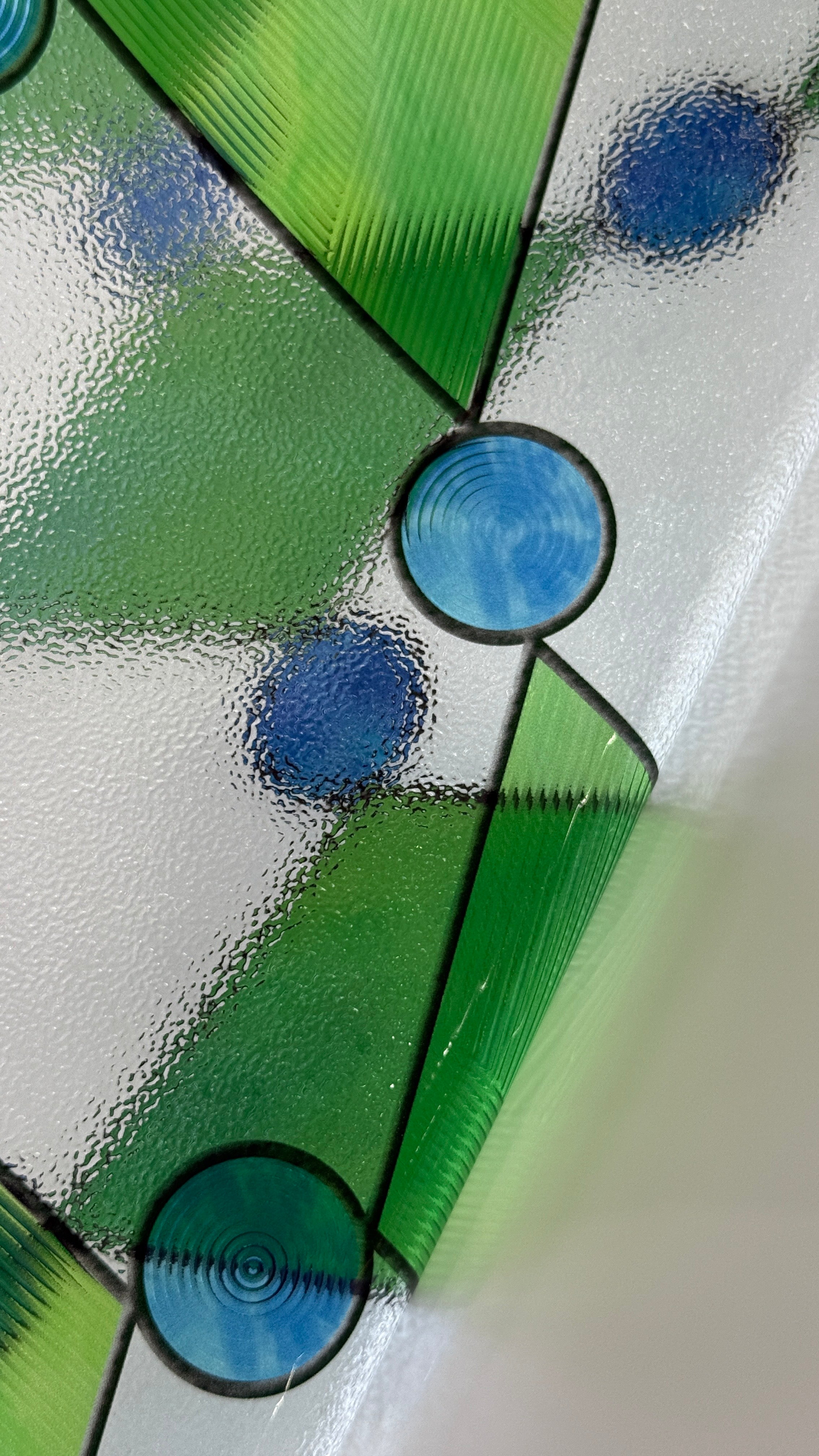 Película decorativa para ventanas con vitrales Victoria