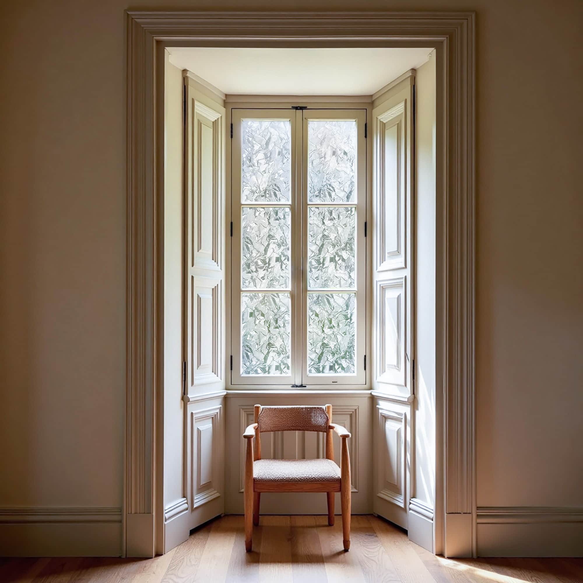 Iced Crystal Stained Glass Decorative Window Film