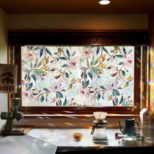 Floral Design Window Film