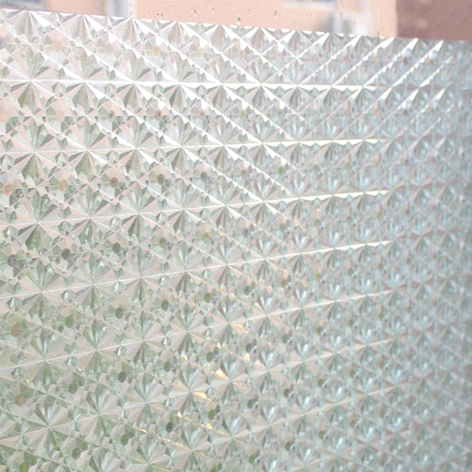 Dot Laser Static Cling Window Privacy Film