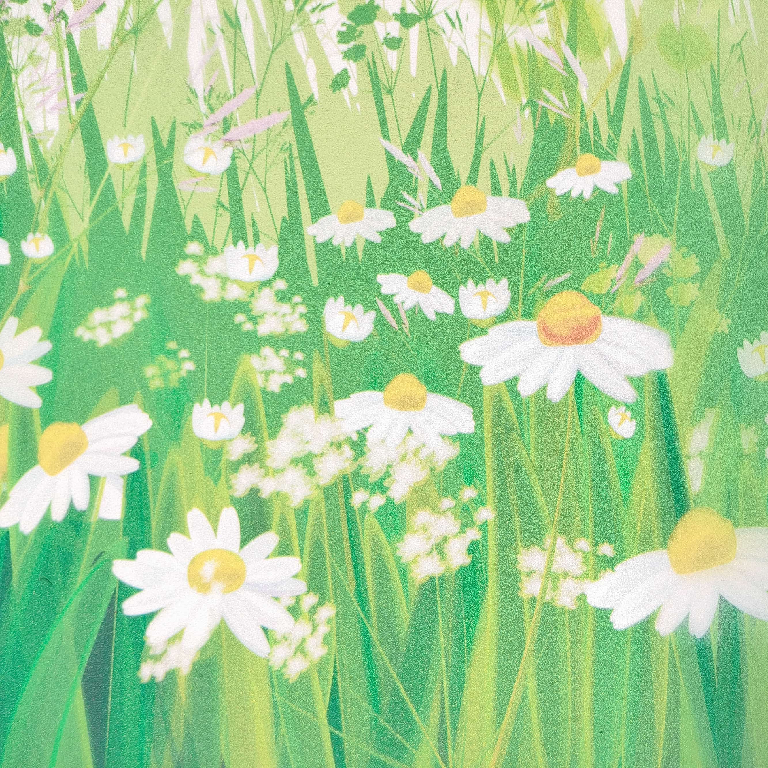 Spring Meadow Stained Glass Decorative Window Film