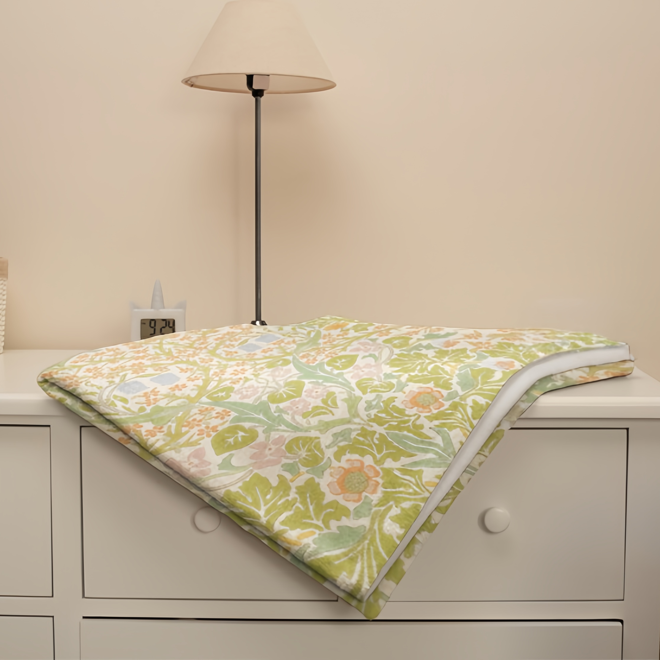 Springtime in Bloom Throw Blanket - Botanical & Floral Design