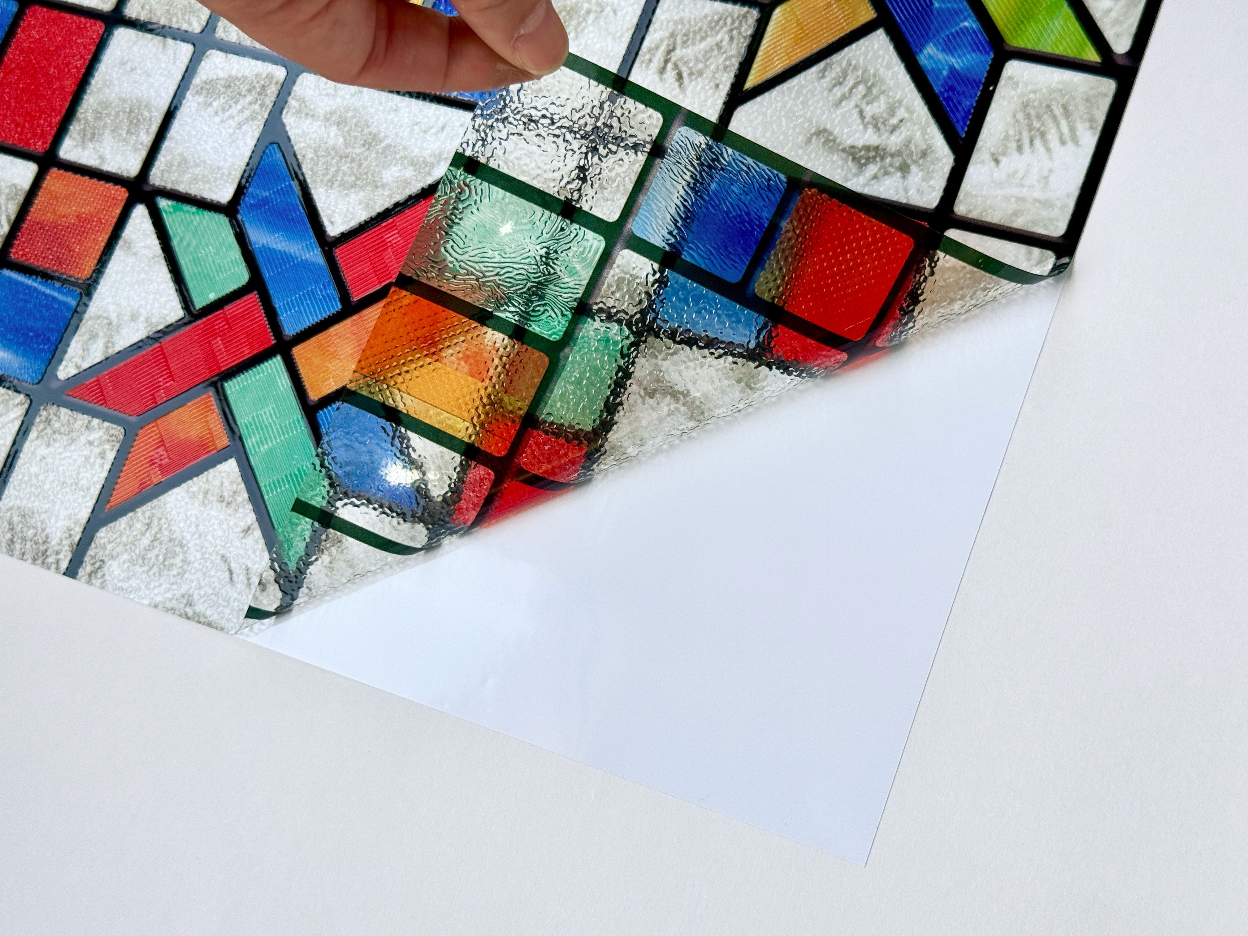 Film décoratif pour vitres teintées Blue Clover Glow