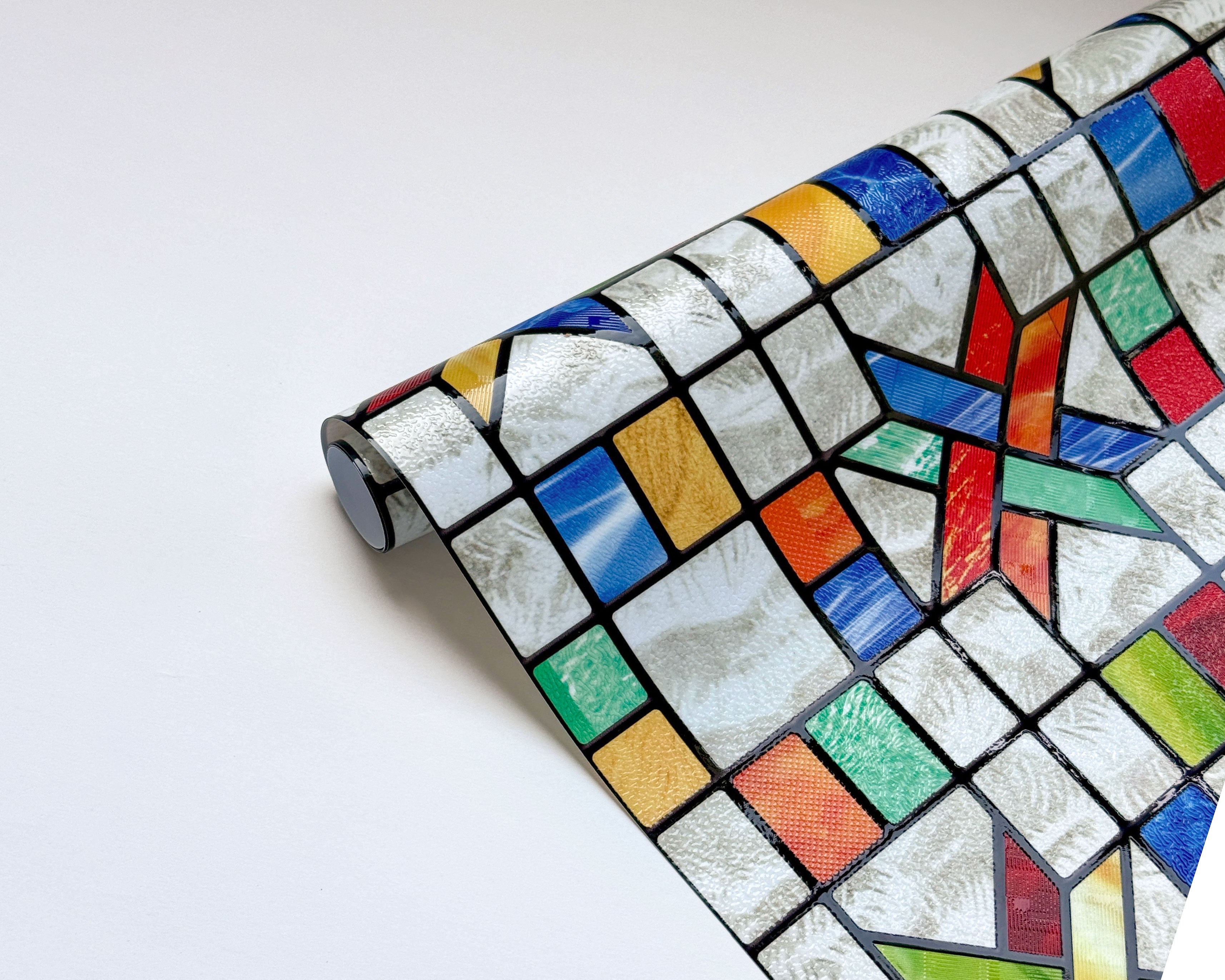 Film décoratif pour vitres teintées Blue Clover Glow