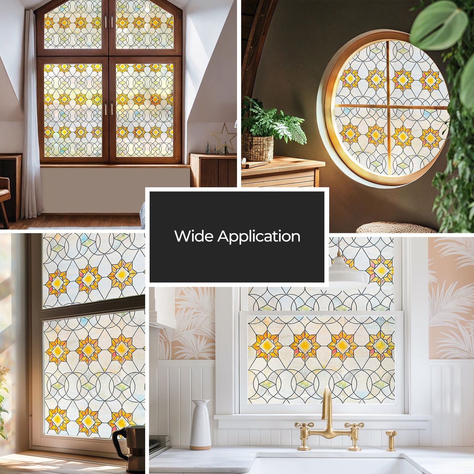 Victoria Stained Glass Decorative Window Film