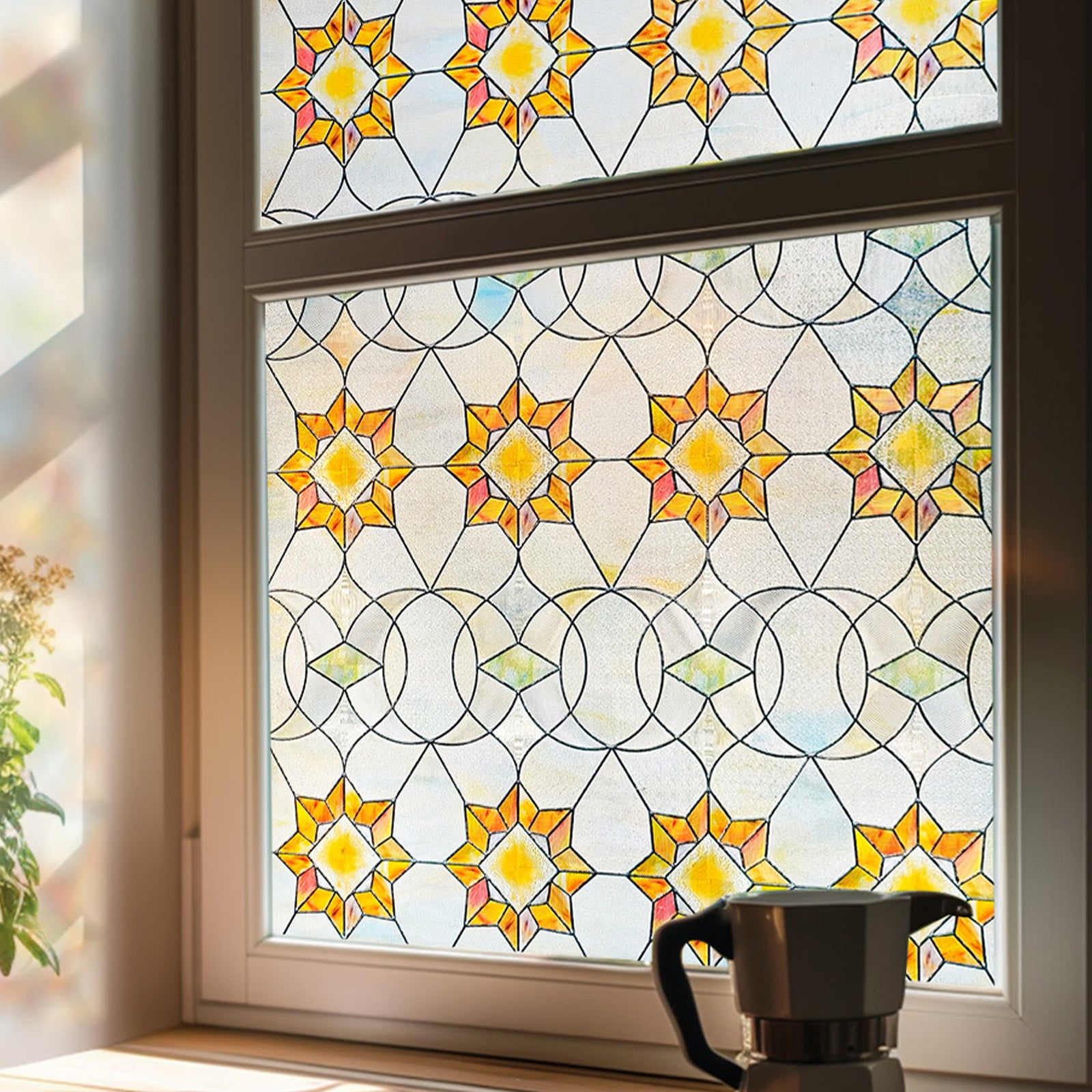 Victoria Stained Glass Decorative Window Film